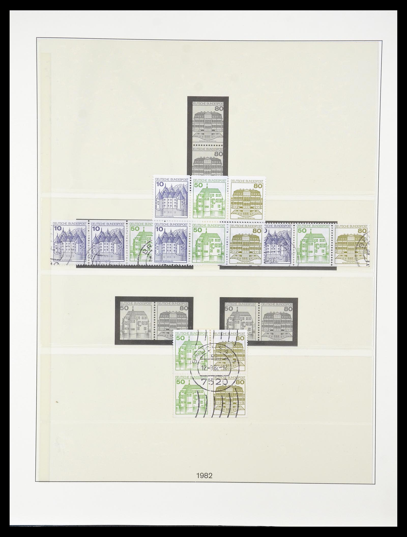 34793 056 - Stamp Collection 34793 Bundespost stampbooklets and combinations 1951-19