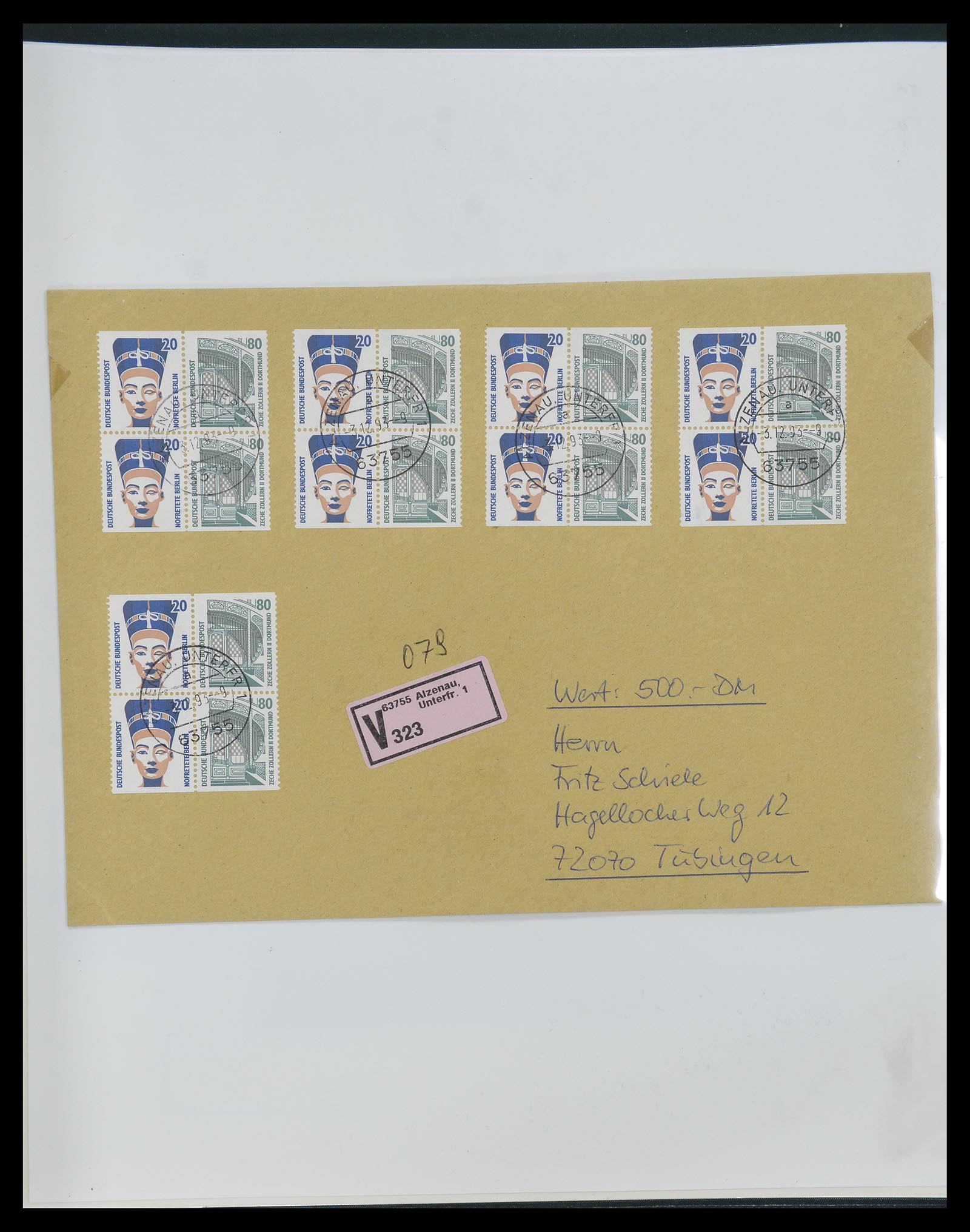 34793 073 - Postzegelverzameling 34793 Bundespost postzegelboekjes en combinaties