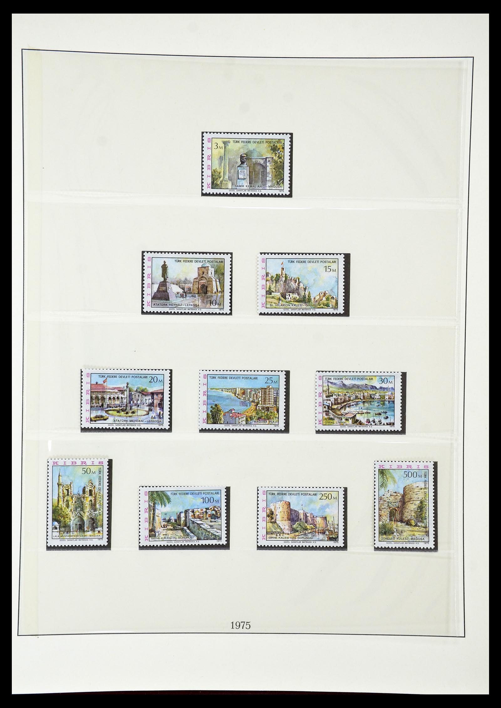 34796 054 - Postzegelverzameling 34796 Cyprus 1960-1984.