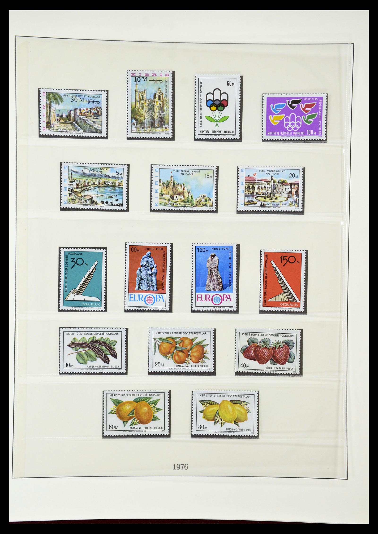 34796 055 - Postzegelverzameling 34796 Cyprus 1960-1984.