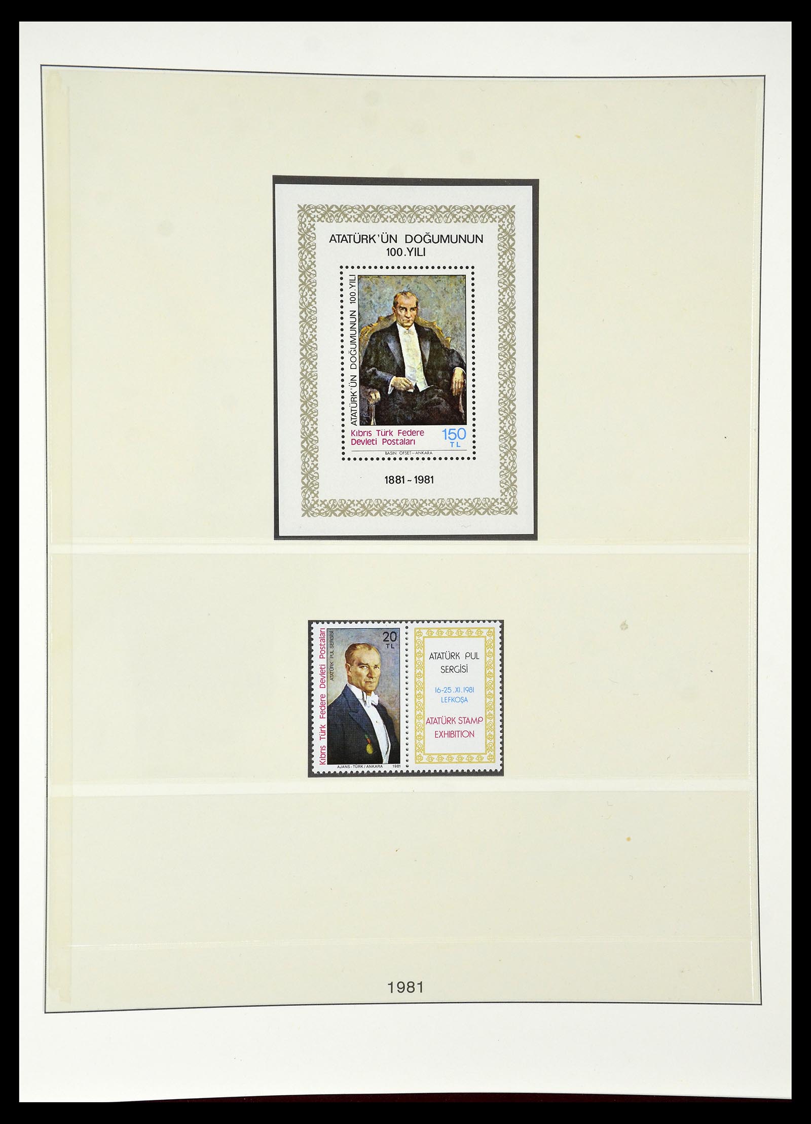 34796 062 - Postzegelverzameling 34796 Cyprus 1960-1984.