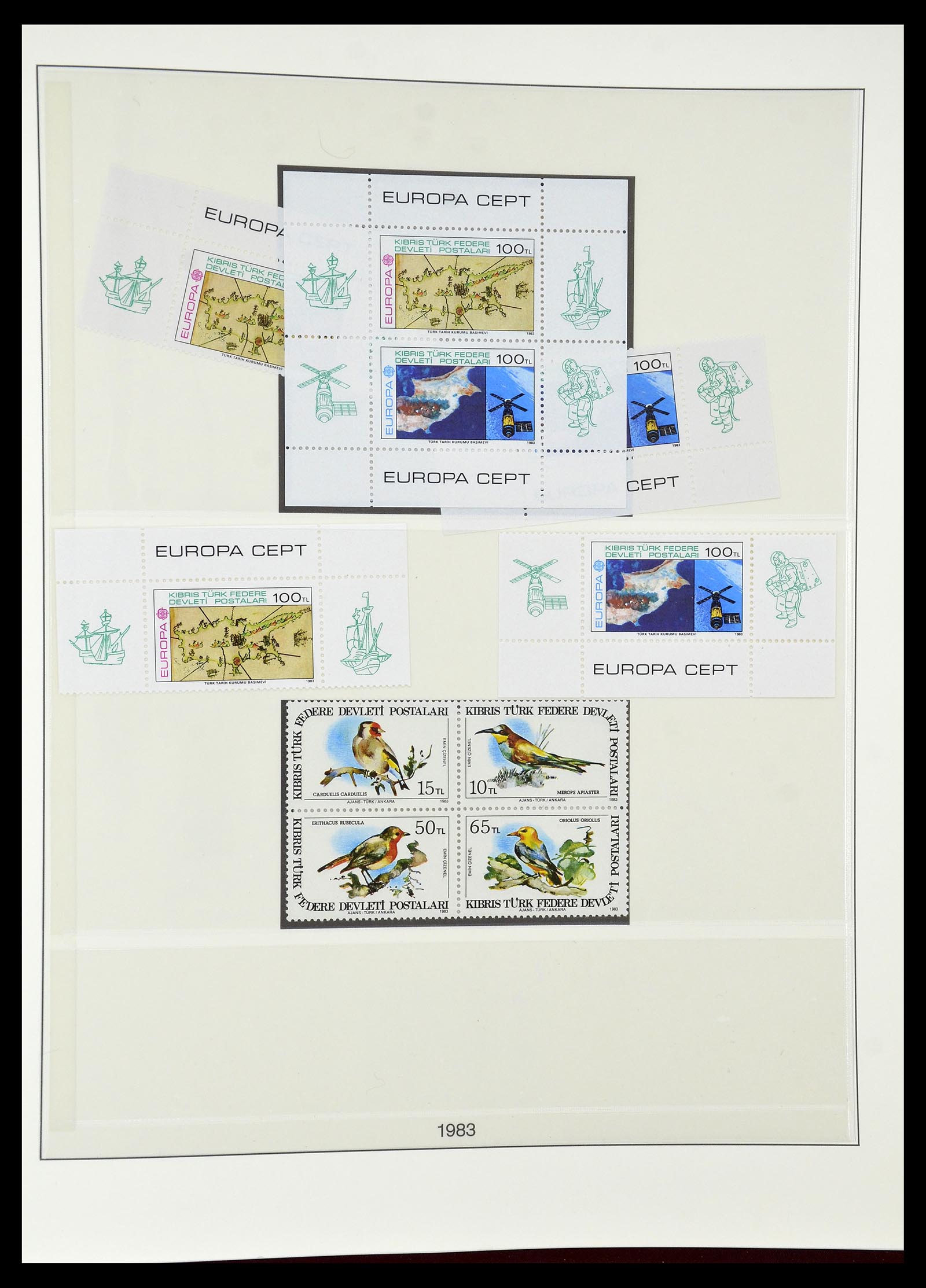 34796 066 - Postzegelverzameling 34796 Cyprus 1960-1984.