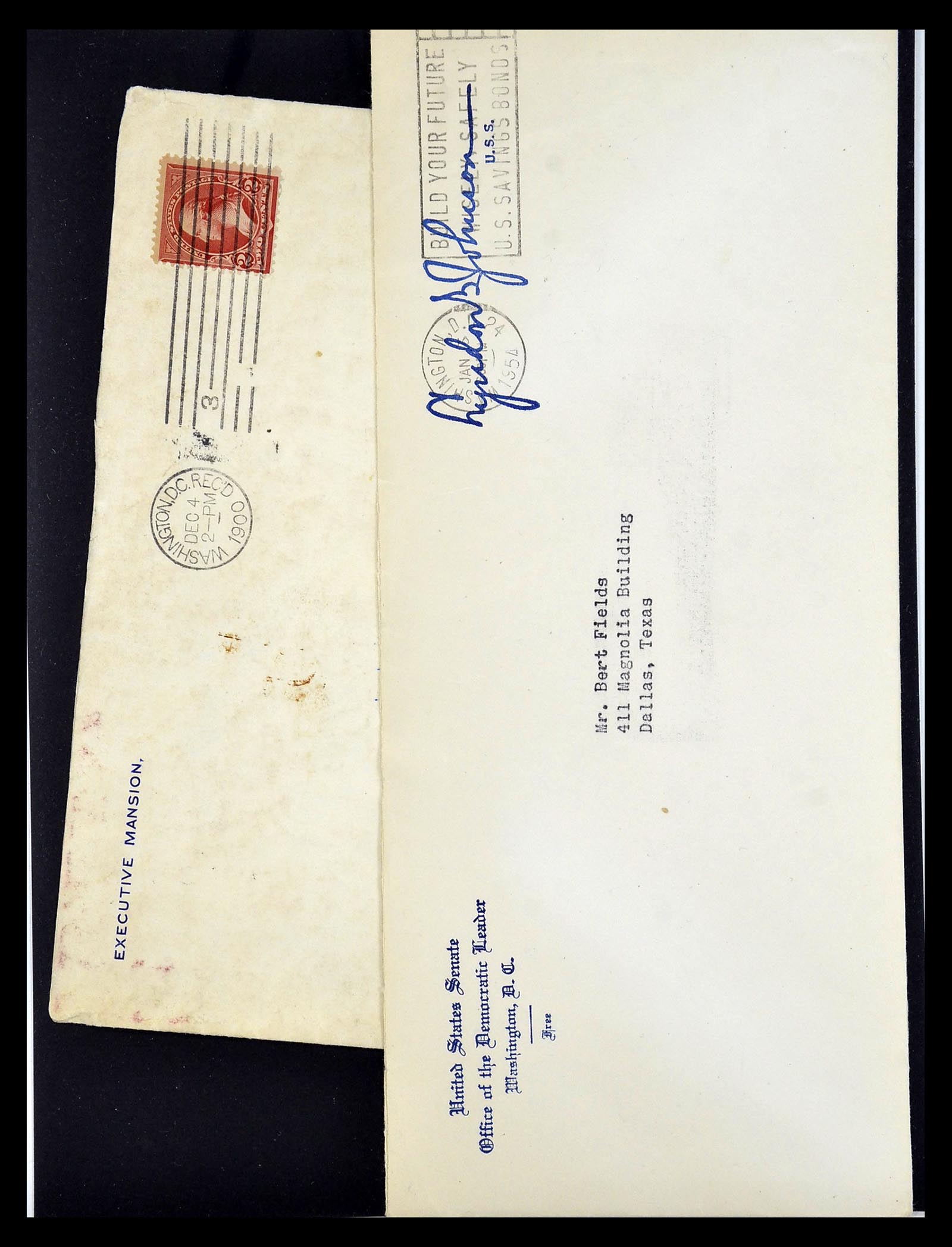 34801 010 - Postzegelverzameling 34801 USA dienst brieven 1840-2000.