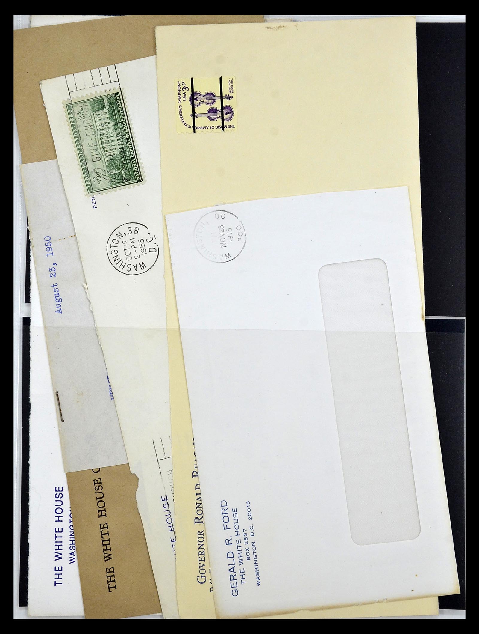 34801 011 - Postzegelverzameling 34801 USA dienst brieven 1840-2000.
