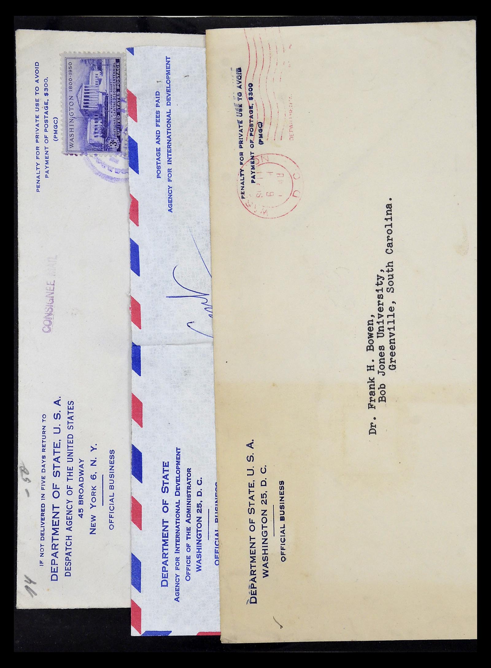 34801 045 - Postzegelverzameling 34801 USA dienst brieven 1840-2000.
