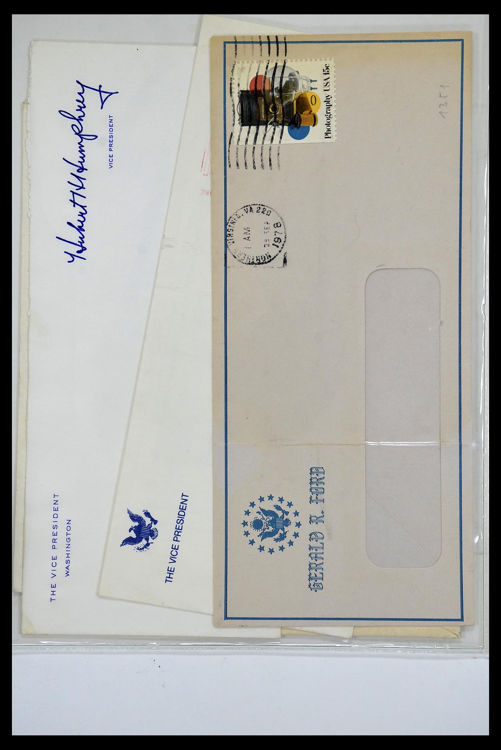 34801 047 - Postzegelverzameling 34801 USA dienst brieven 1840-2000.