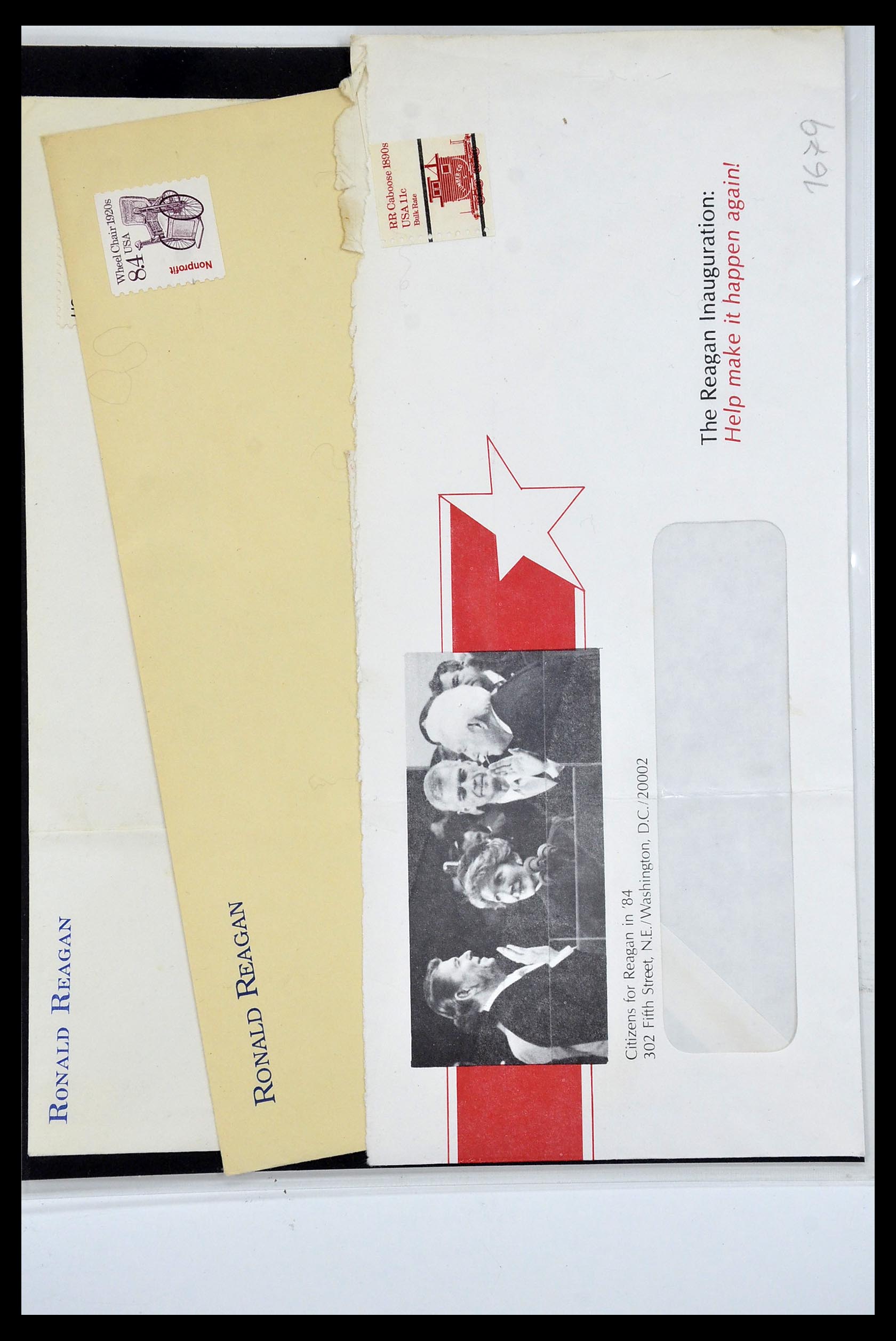 34801 048 - Postzegelverzameling 34801 USA dienst brieven 1840-2000.