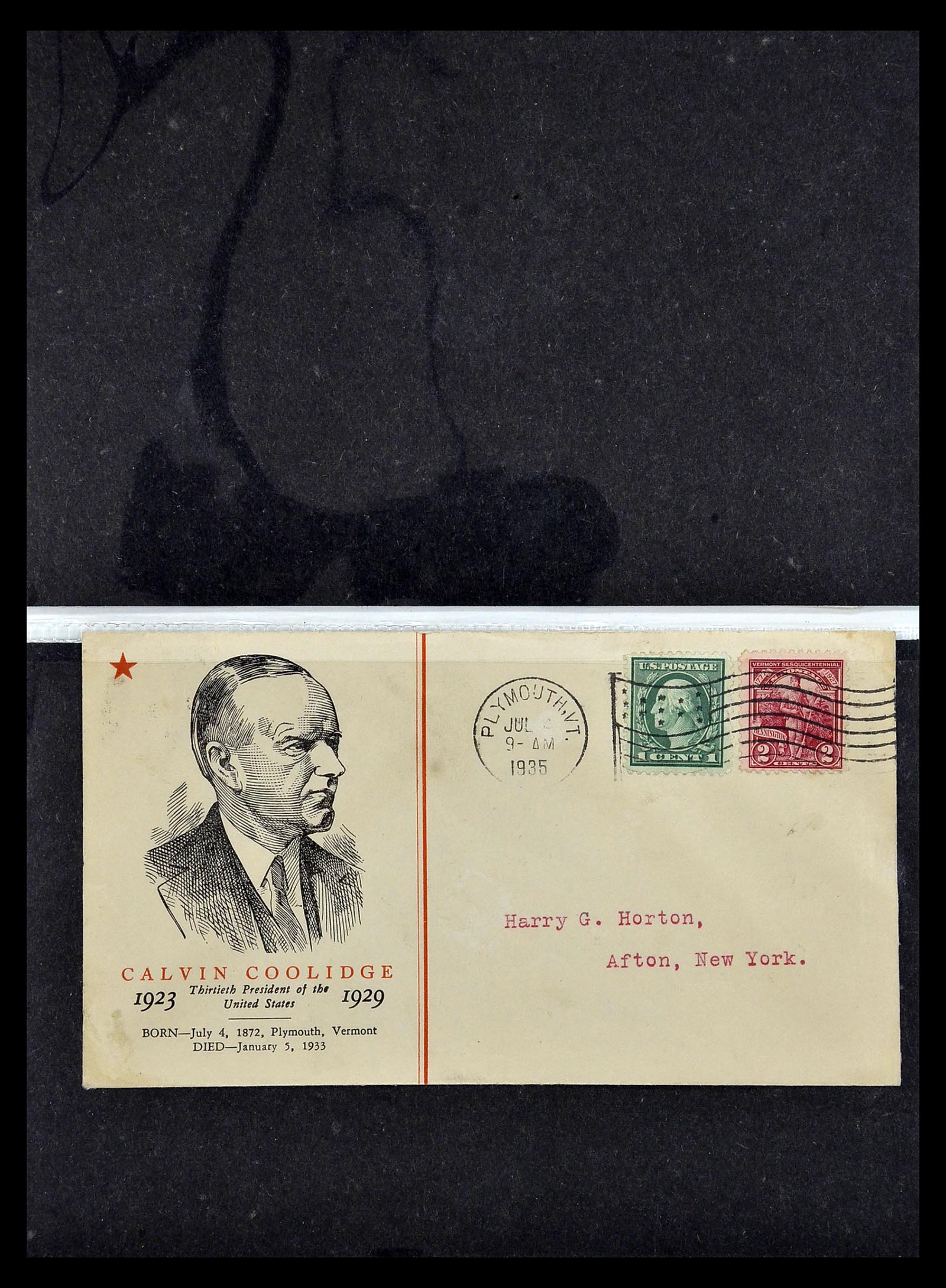34801 056 - Postzegelverzameling 34801 USA dienst brieven 1840-2000.