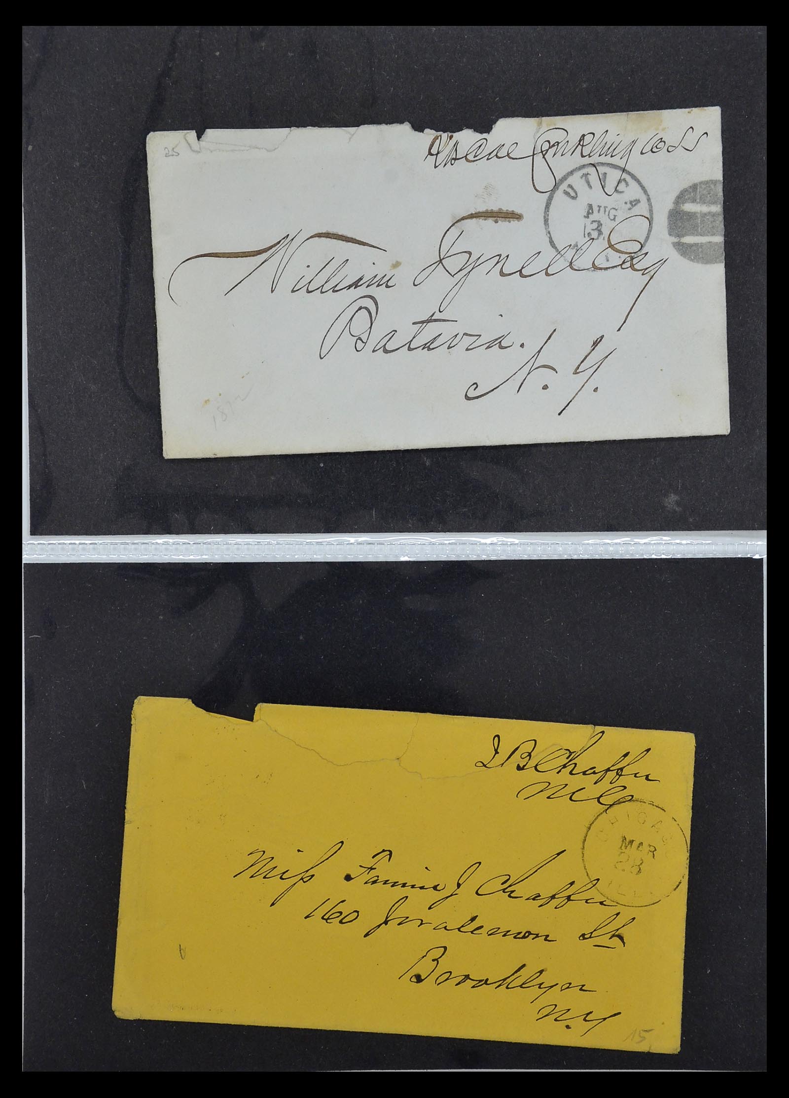 34801 073 - Postzegelverzameling 34801 USA dienst brieven 1840-2000.