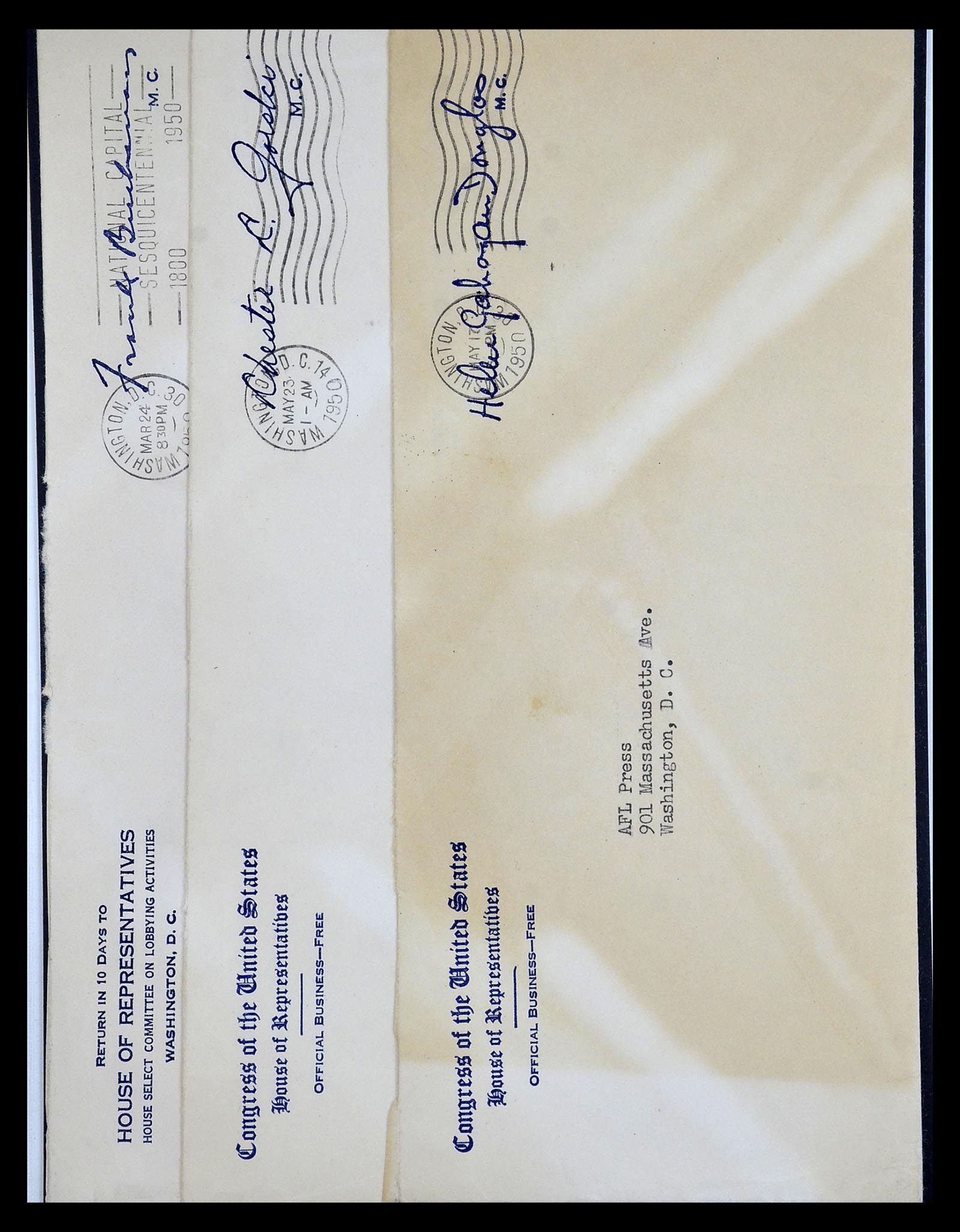 34801 096 - Stamp Collection 34801 USA service covers 1840-2000.