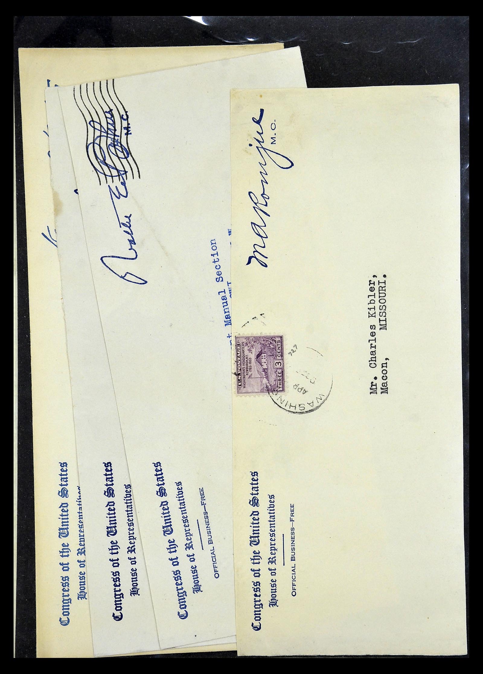 34801 099 - Postzegelverzameling 34801 USA dienst brieven 1840-2000.