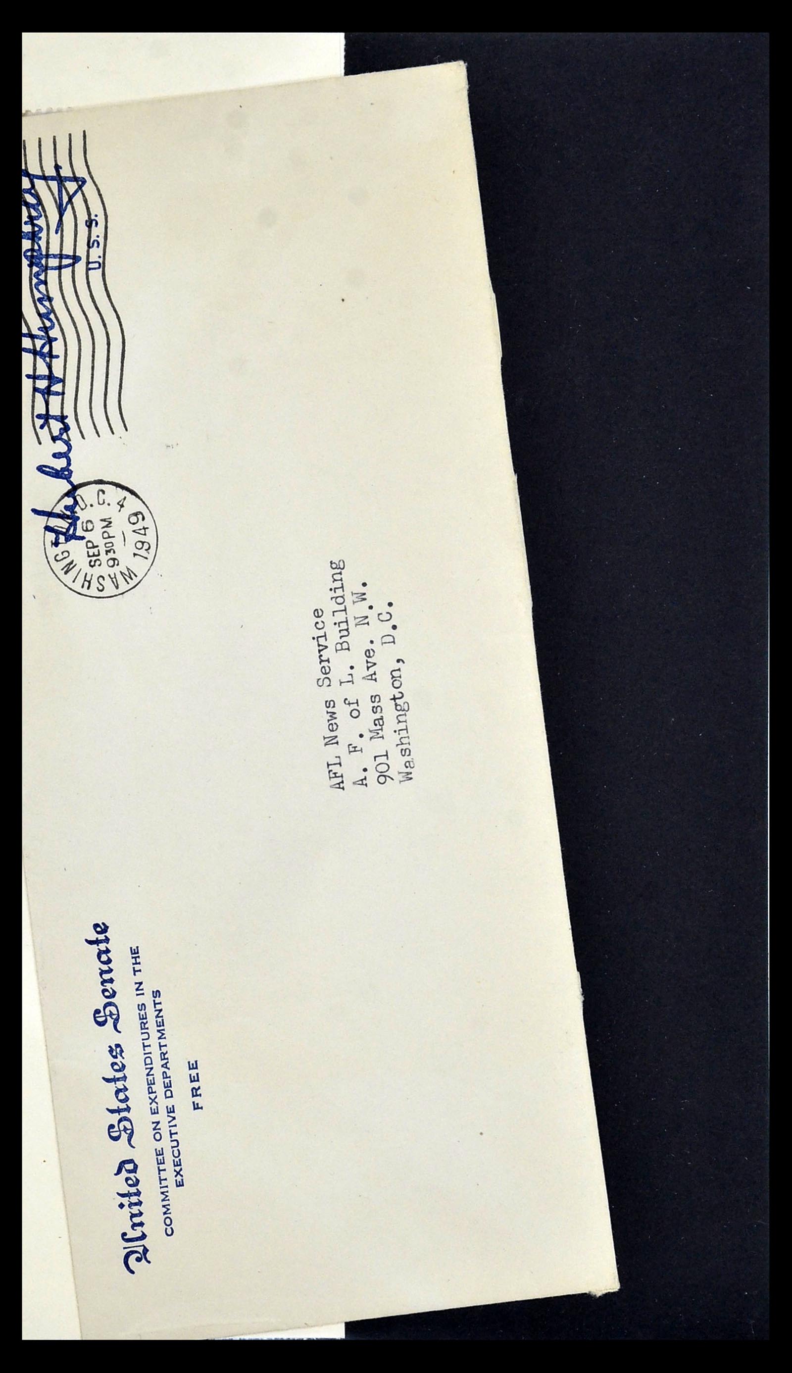 34801 127 - Postzegelverzameling 34801 USA dienst brieven 1840-2000.