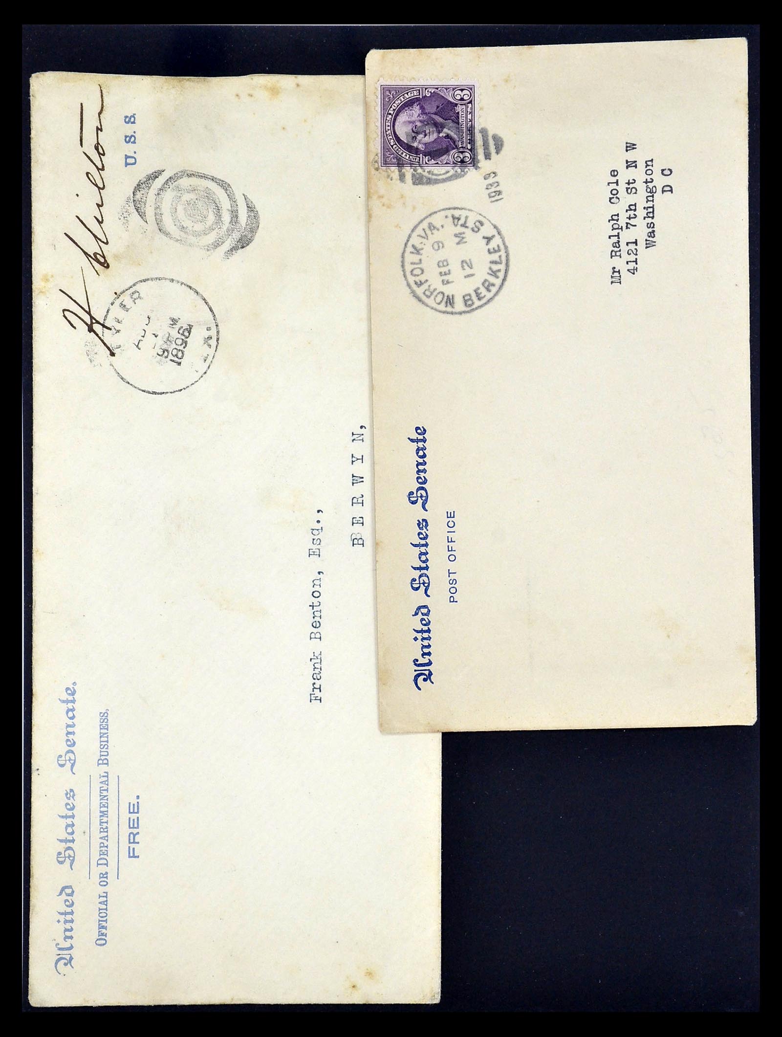 34801 134 - Postzegelverzameling 34801 USA dienst brieven 1840-2000.