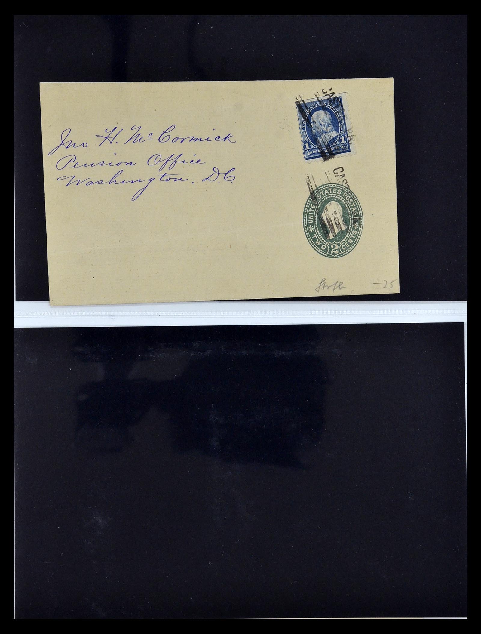 34801 144 - Postzegelverzameling 34801 USA dienst brieven 1840-2000.