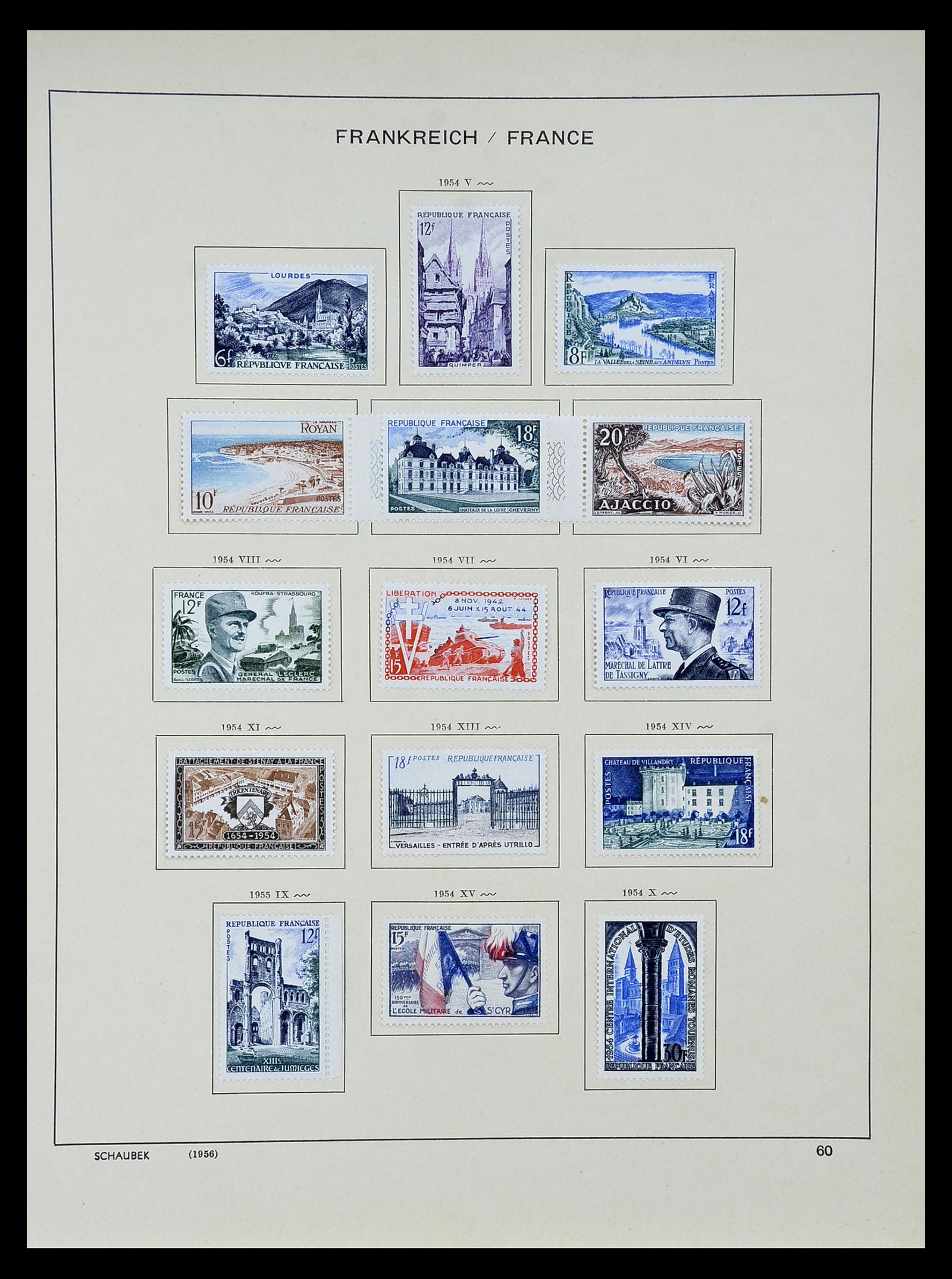 34802 062 - Stamp Collection 34802 France 1849-1959.