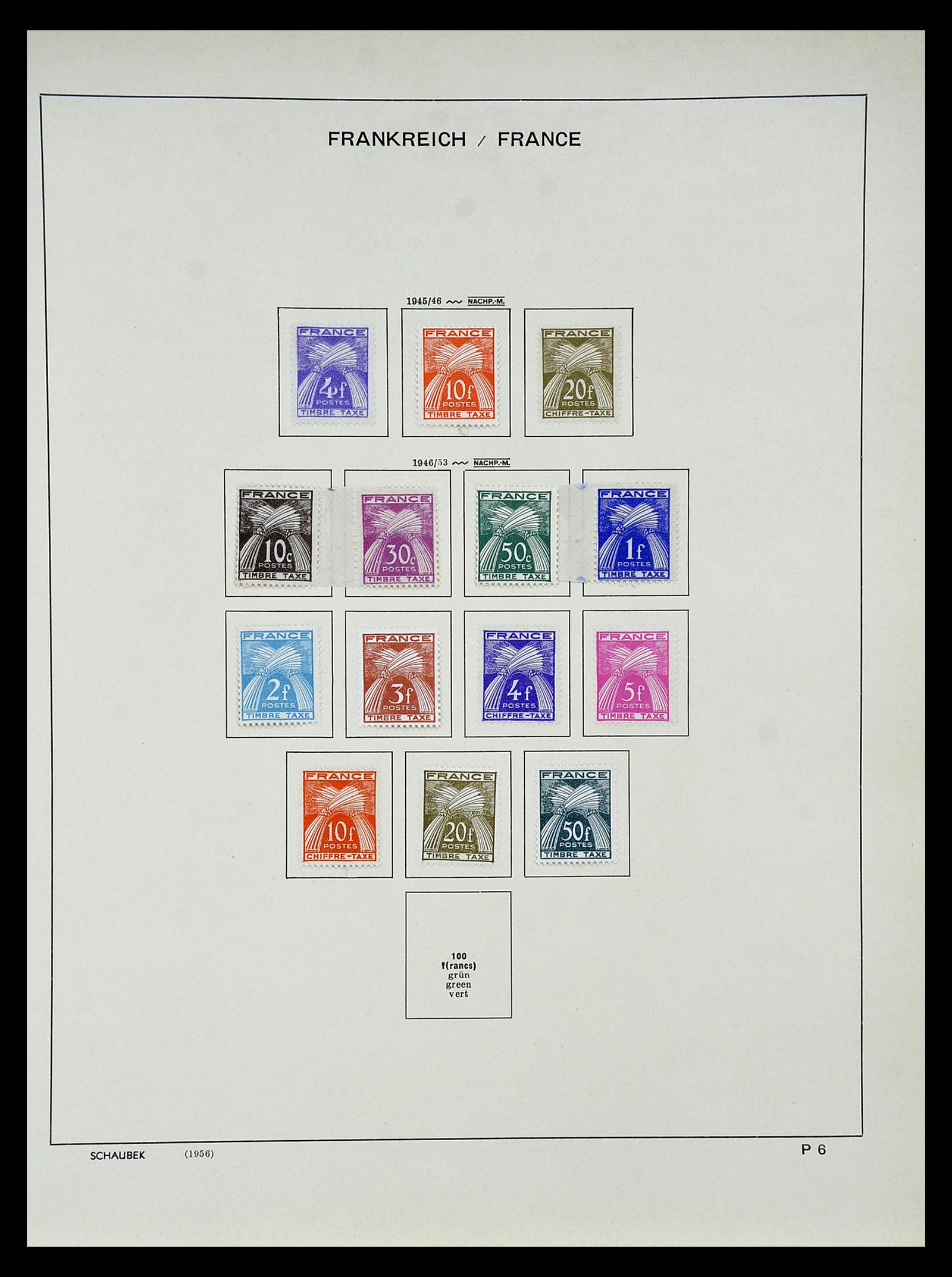 34802 079 - Stamp Collection 34802 France 1849-1959.