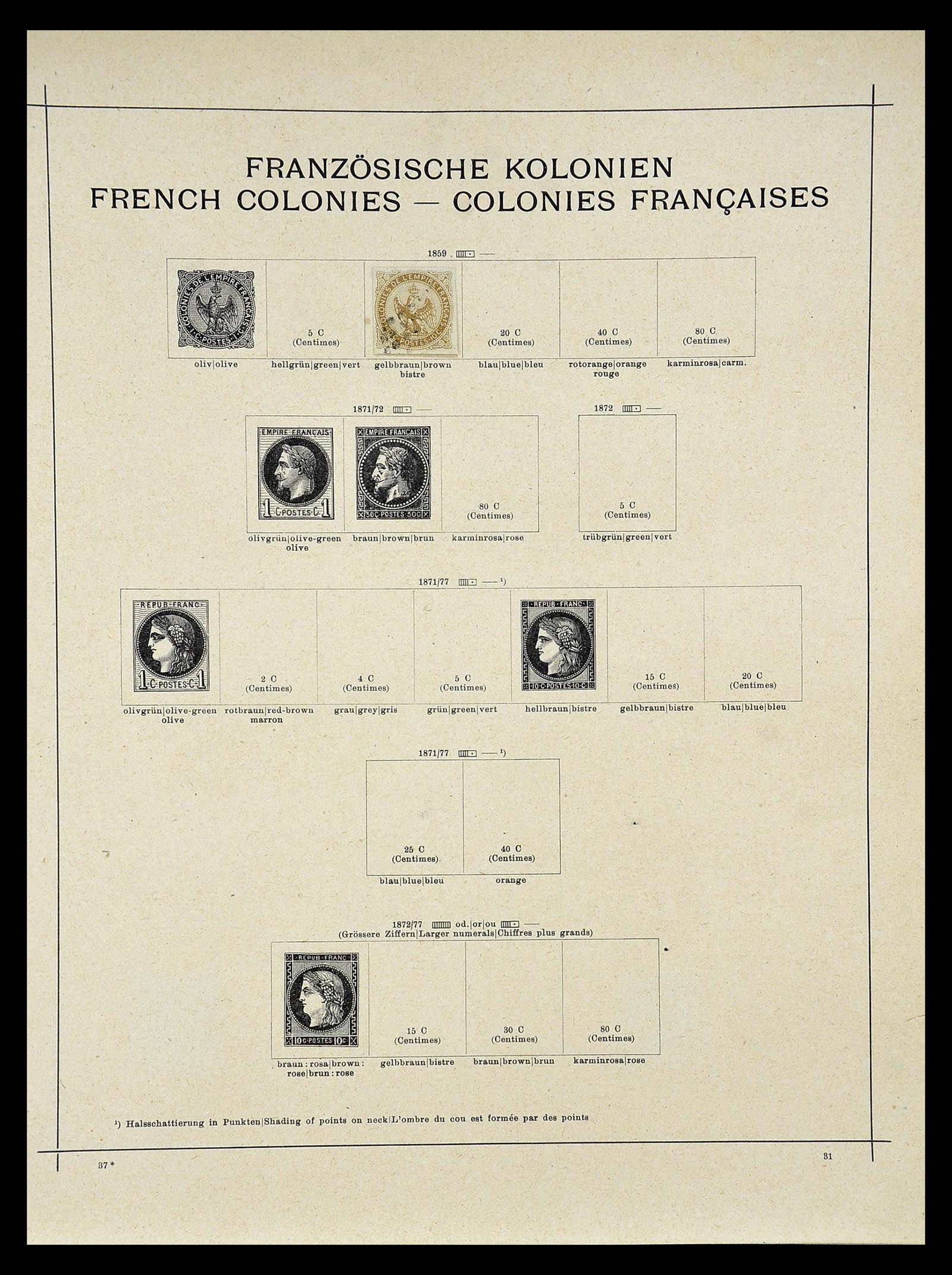 34802 083 - Postzegelverzameling 34802 Frankrijk 1849-1959.