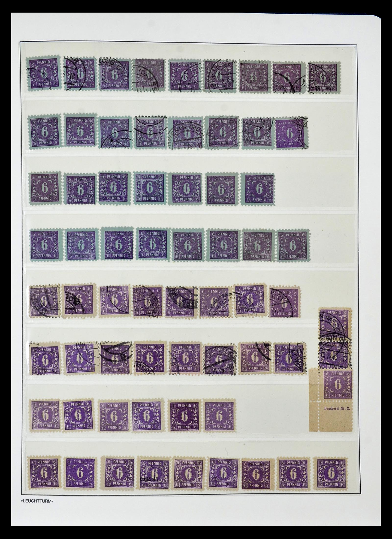 34805 022 - Stamp Collection 34805 Soviet Zone 1945-1949.