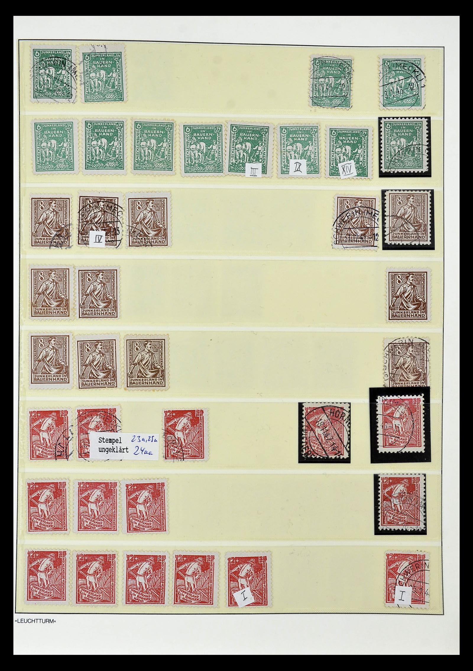 34805 038 - Stamp Collection 34805 Soviet Zone 1945-1949.