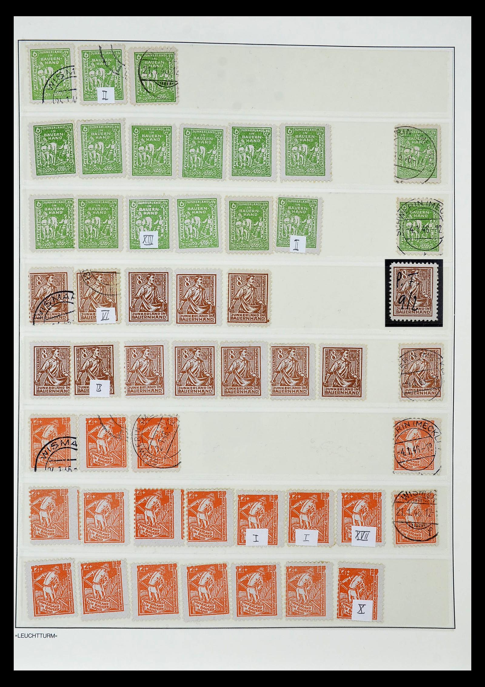 34805 039 - Stamp Collection 34805 Soviet Zone 1945-1949.