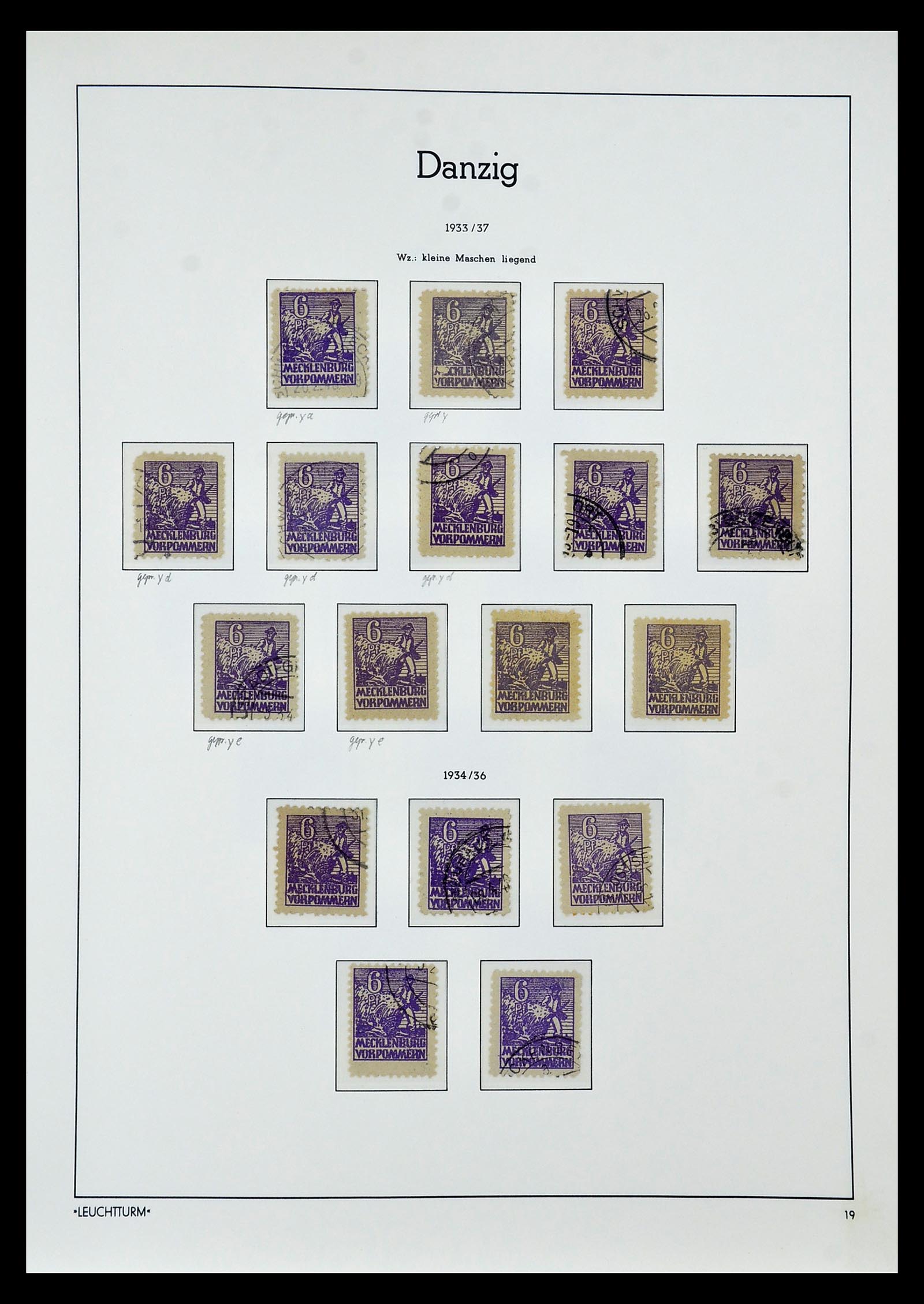 34805 049 - Stamp Collection 34805 Soviet Zone 1945-1949.