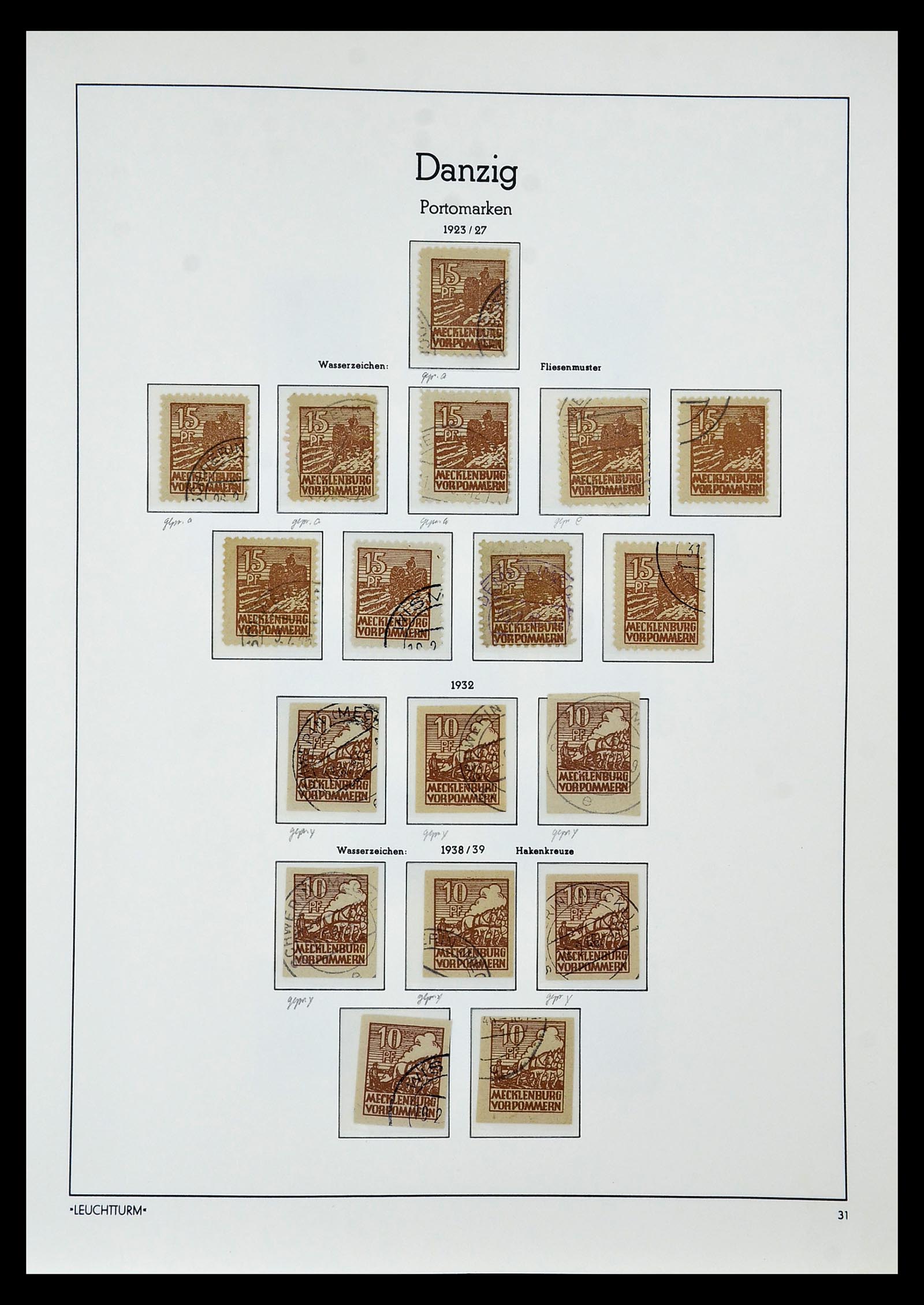 34805 051 - Stamp Collection 34805 Soviet Zone 1945-1949.