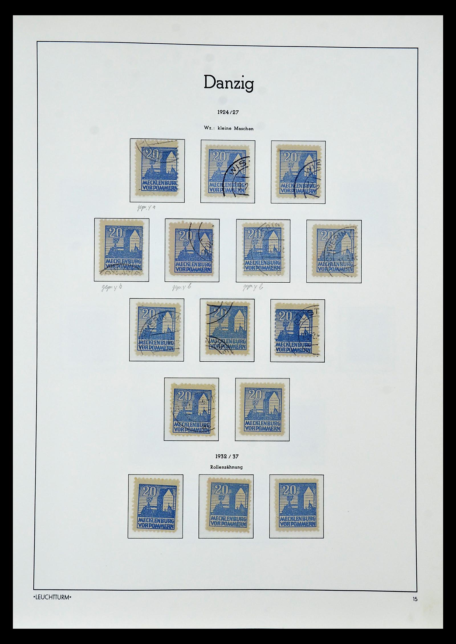 34805 052 - Stamp Collection 34805 Soviet Zone 1945-1949.