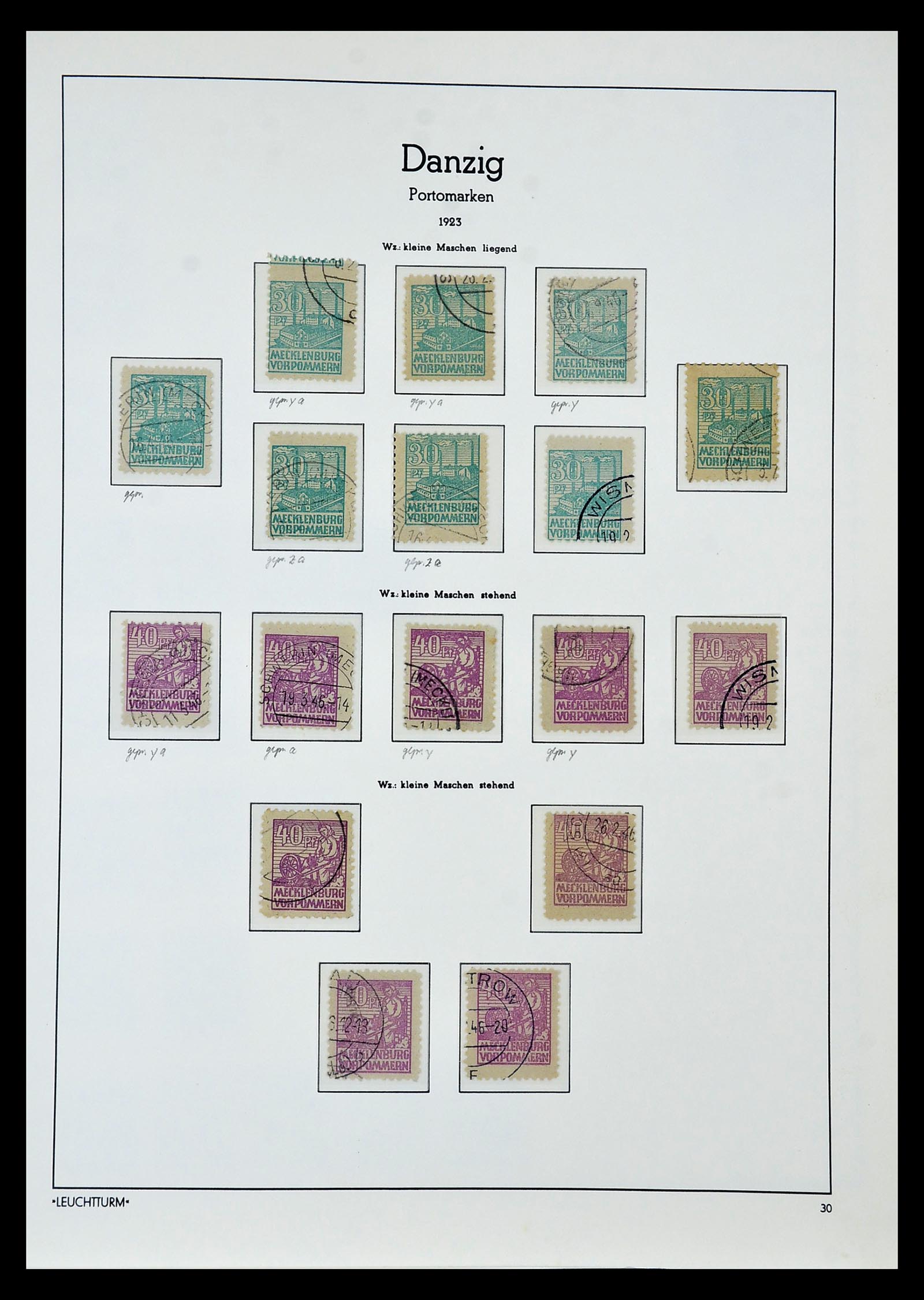 34805 053 - Stamp Collection 34805 Soviet Zone 1945-1949.