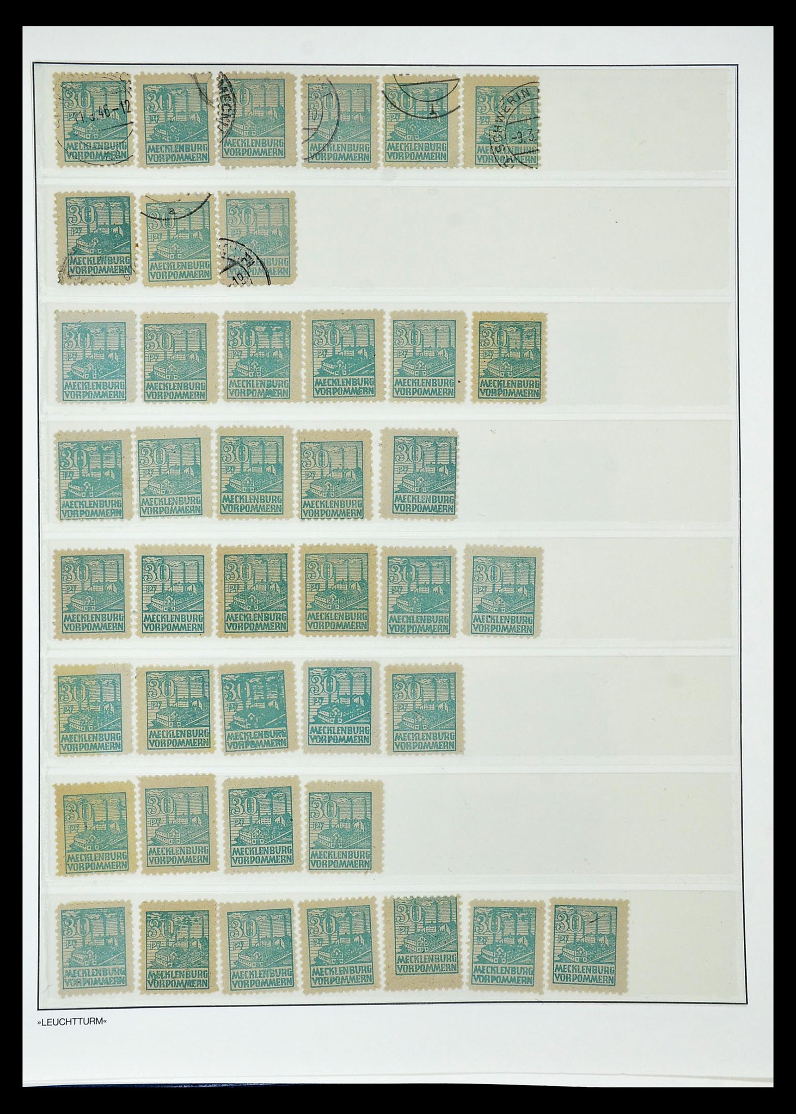 34805 064 - Stamp Collection 34805 Soviet Zone 1945-1949.