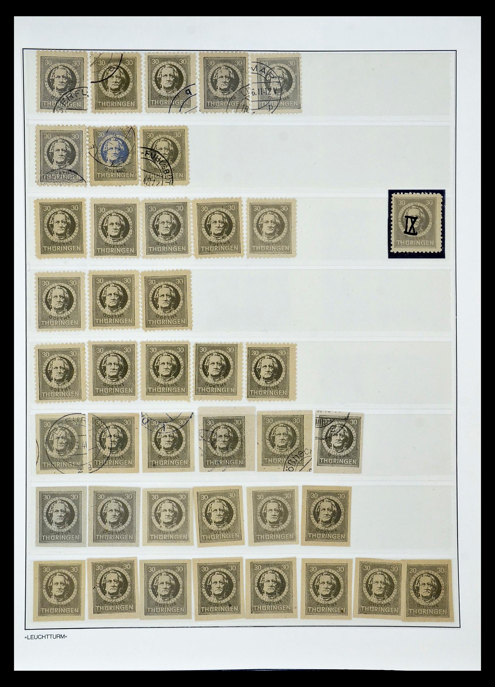 34805 077 - Stamp Collection 34805 Soviet Zone 1945-1949.