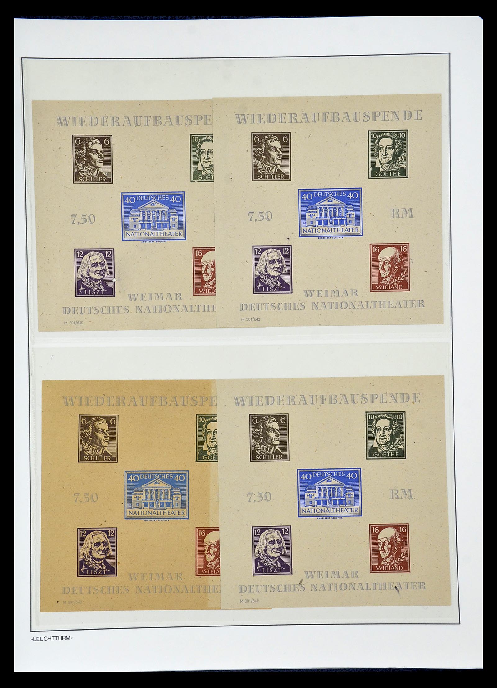 34805 104 - Stamp Collection 34805 Soviet Zone 1945-1949.