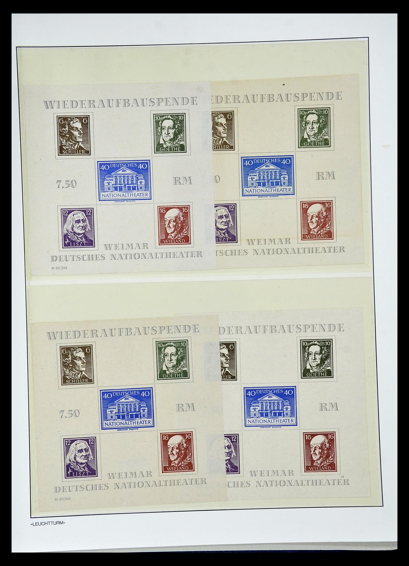34805 106 - Stamp Collection 34805 Soviet Zone 1945-1949.