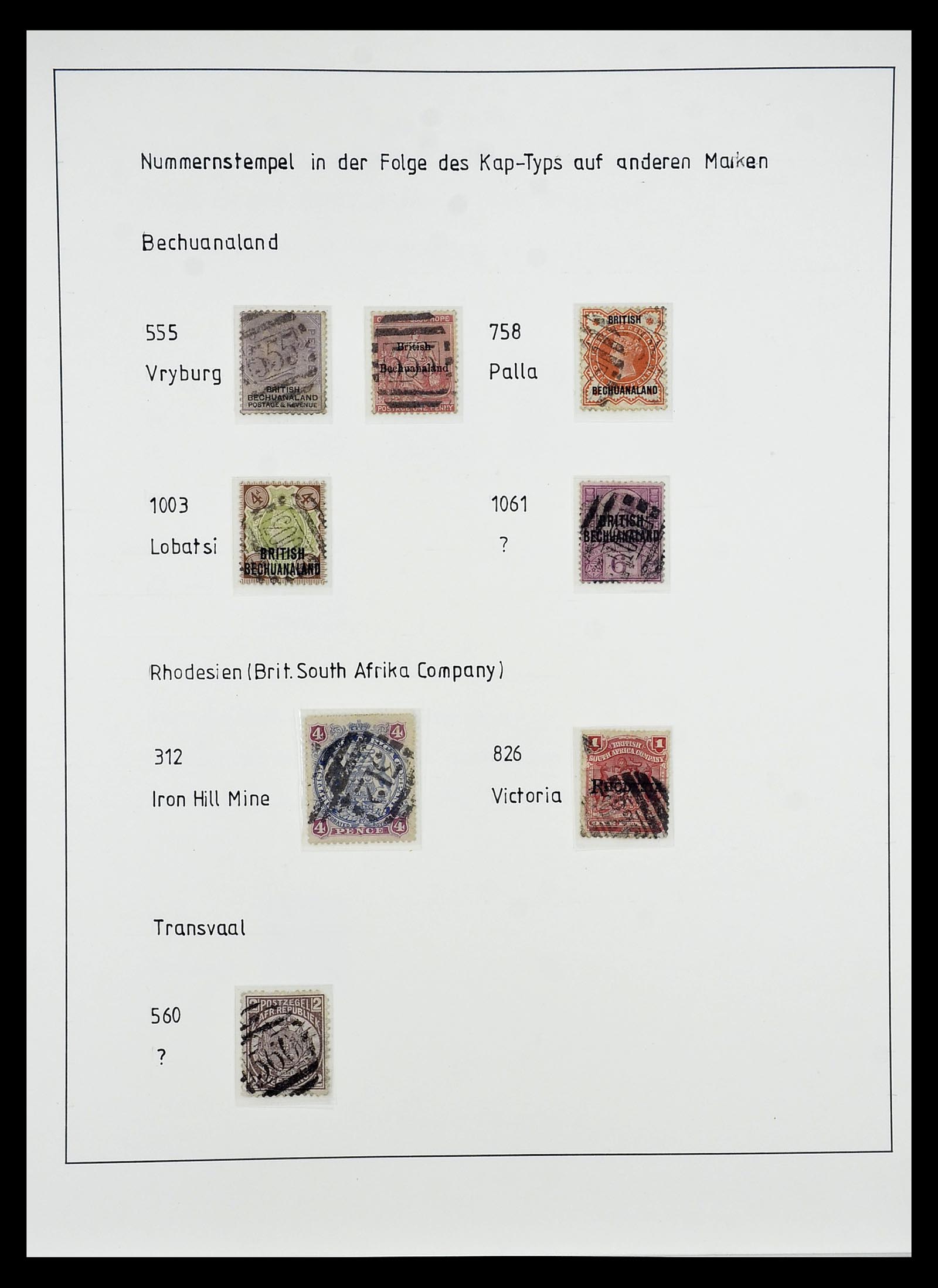 34806 015 - Postzegelverzameling 34806 Kaap de Goede Hoop 1842-1912.