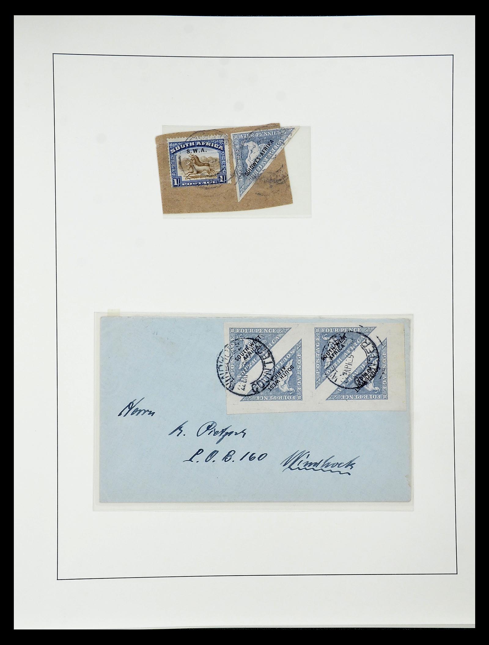 34806 058 - Postzegelverzameling 34806 Kaap de Goede Hoop 1842-1912.