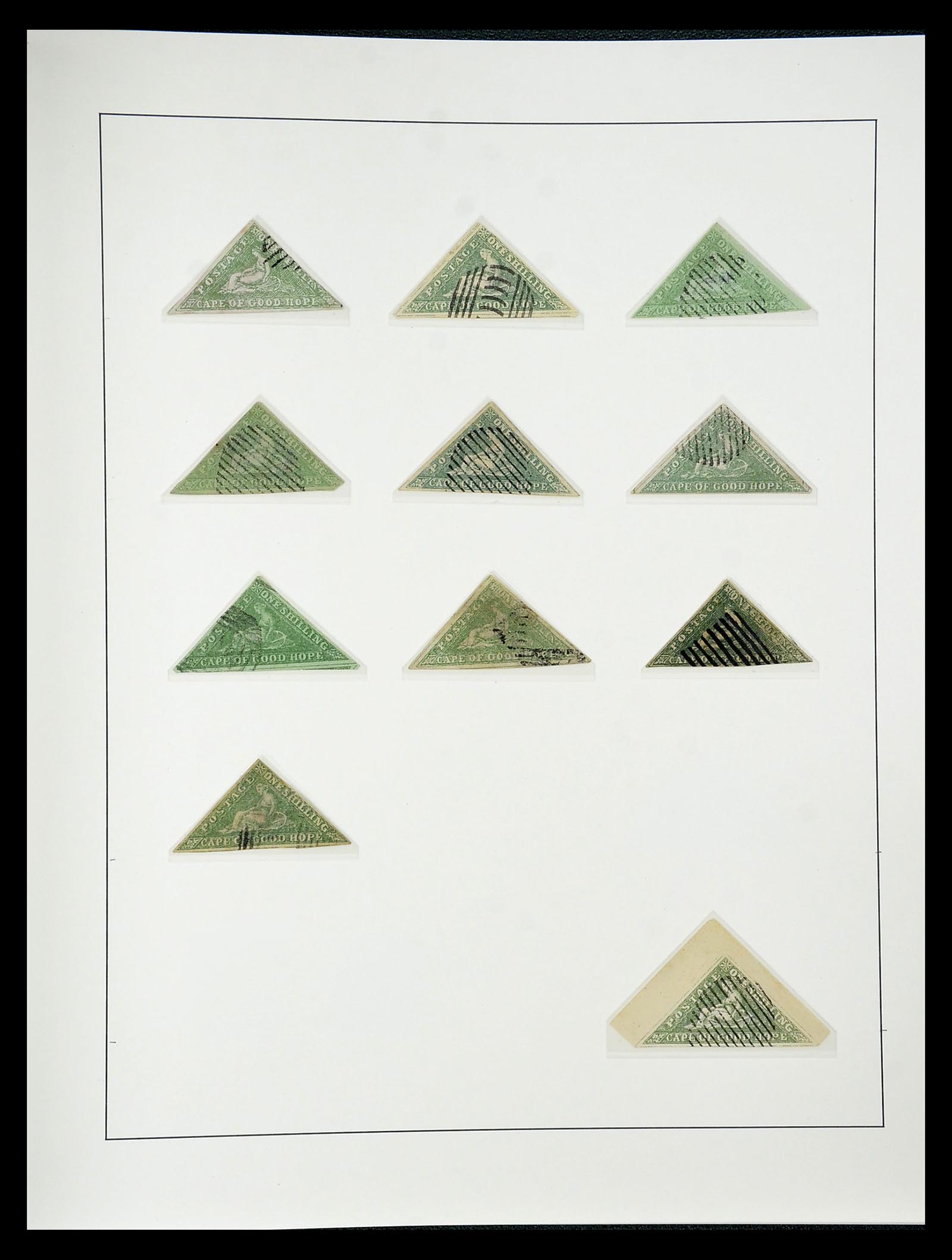 34806 063 - Postzegelverzameling 34806 Kaap de Goede Hoop 1842-1912.