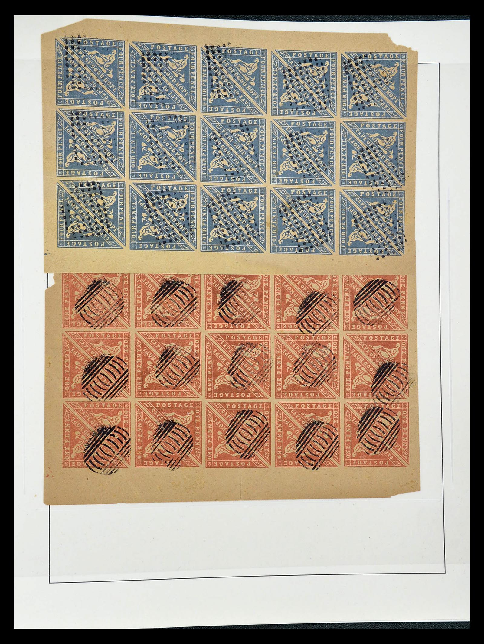 34806 065 - Postzegelverzameling 34806 Kaap de Goede Hoop 1842-1912.