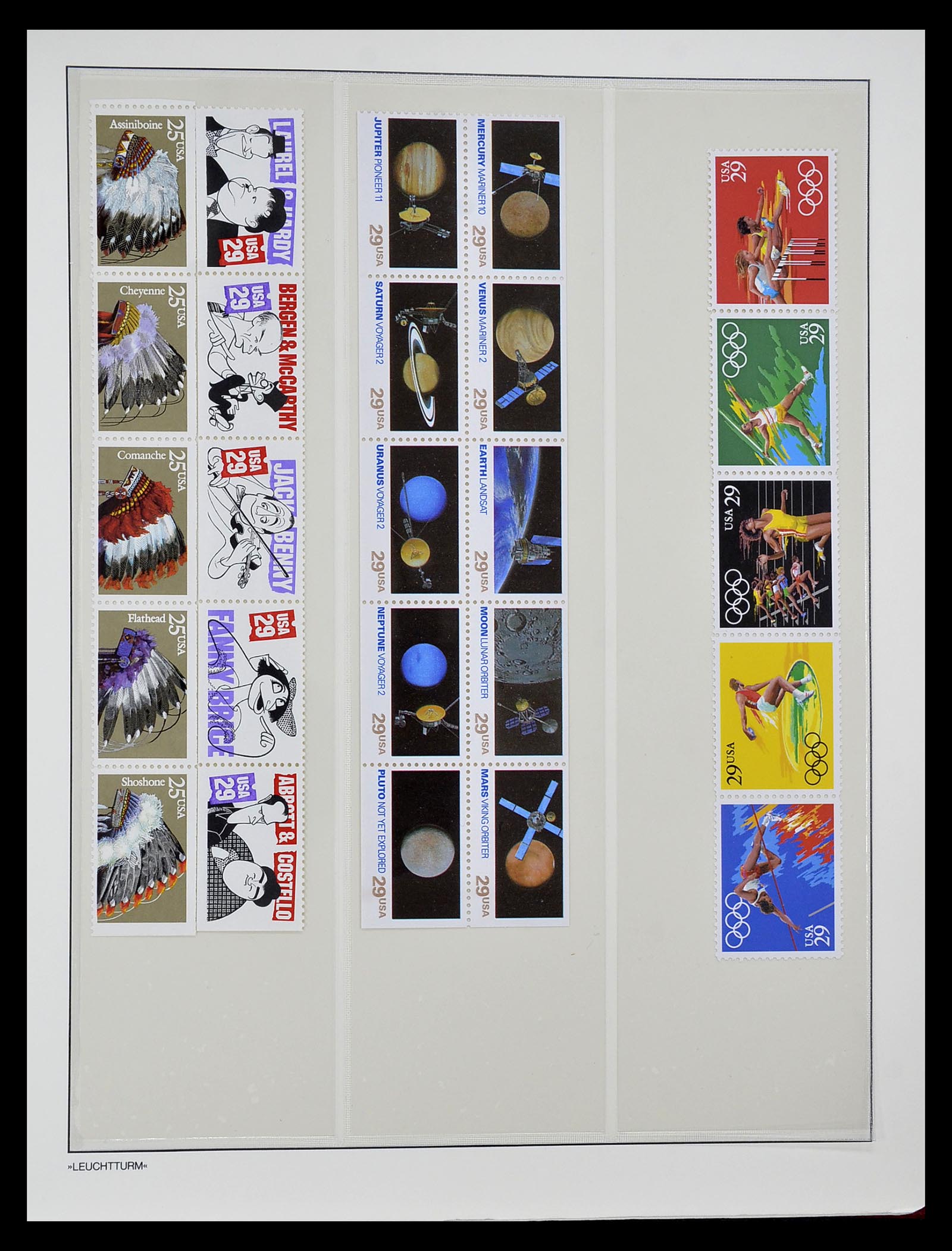 34807 011 - Postzegelverzameling 34807 USA 1988-1998.
