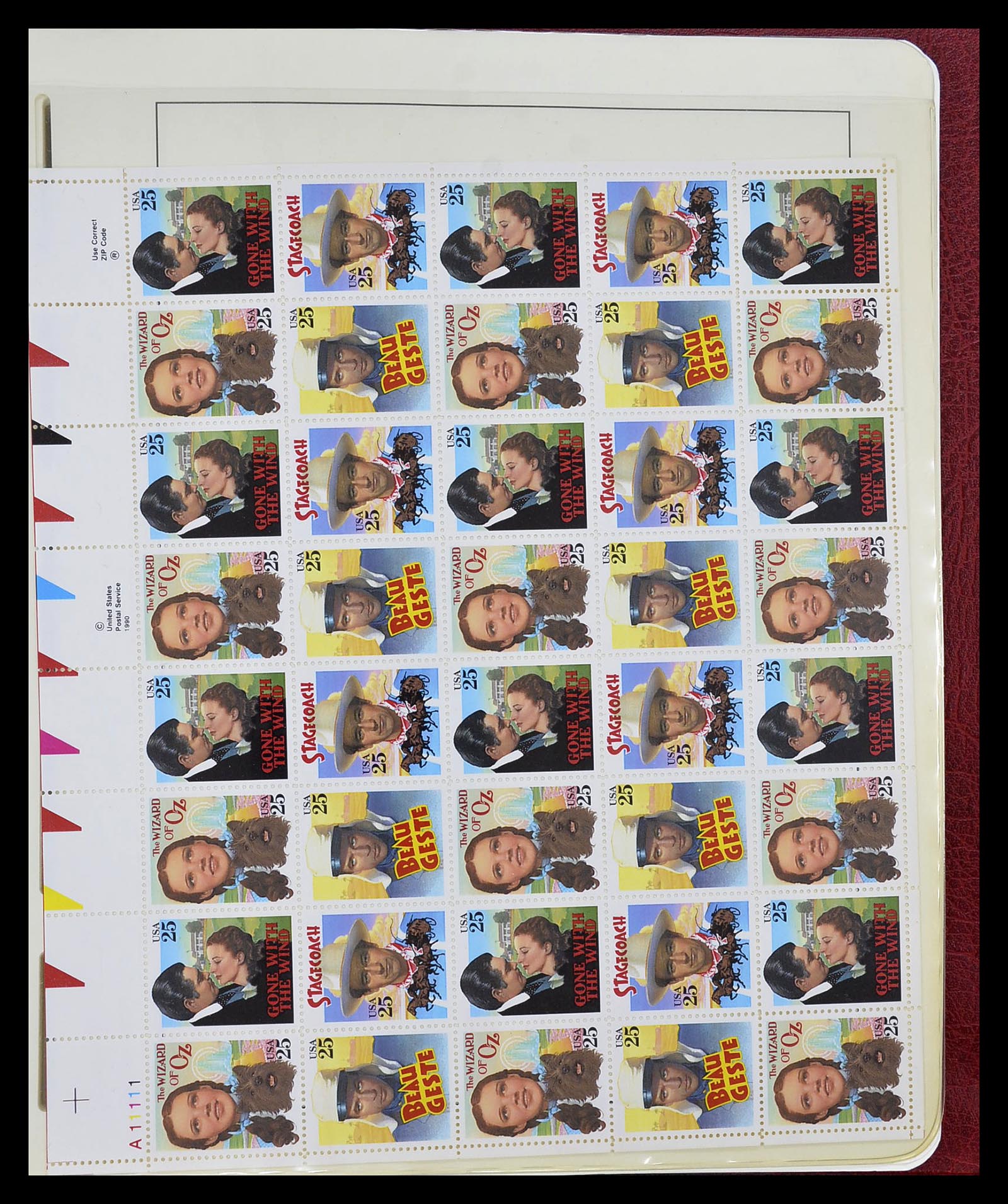 34807 014 - Stamp Collection 34807 USA 1988-1998.
