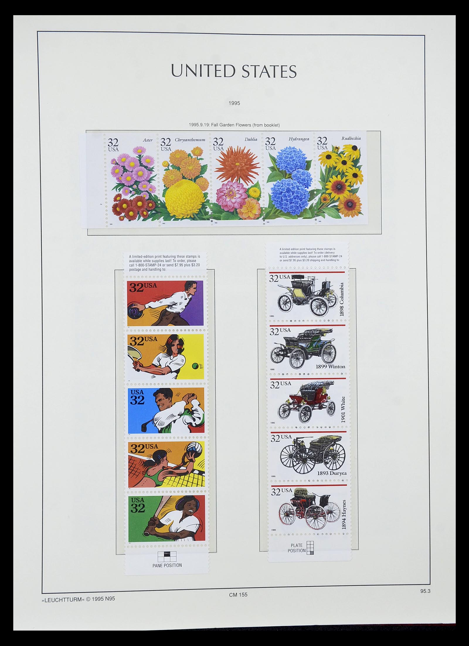 34807 017 - Postzegelverzameling 34807 USA 1988-1998.