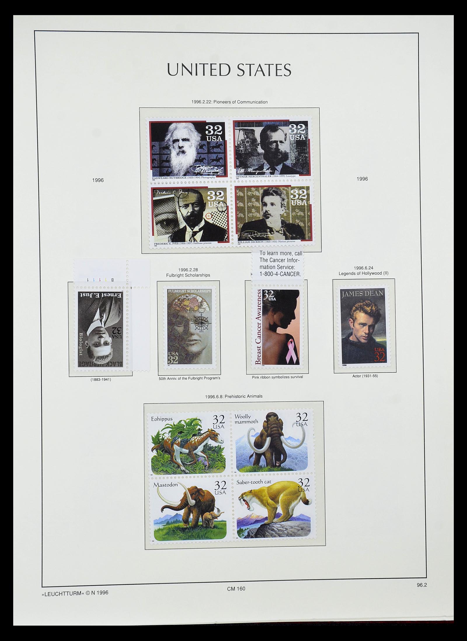 34807 025 - Postzegelverzameling 34807 USA 1988-1998.