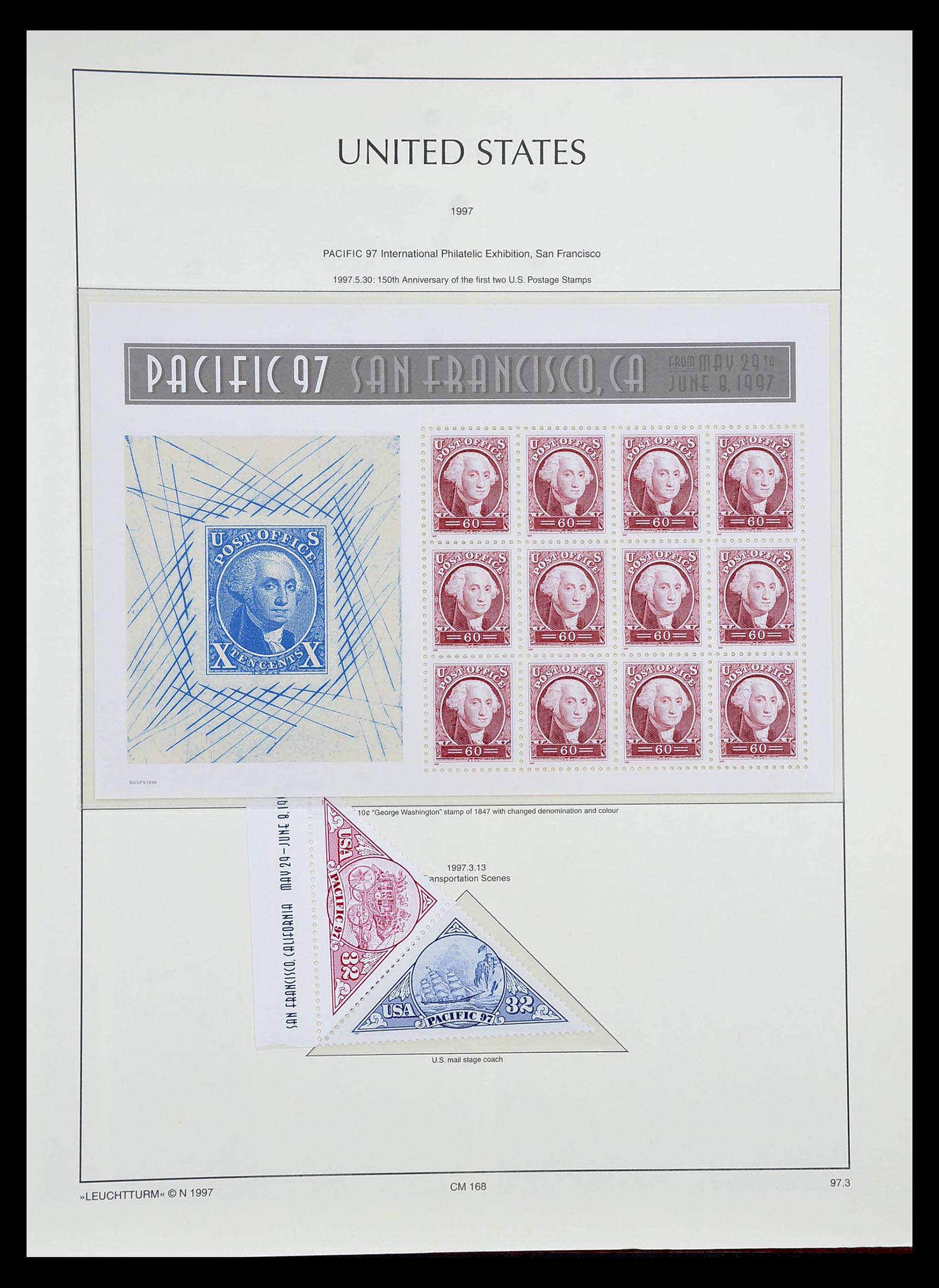 34807 035 - Postzegelverzameling 34807 USA 1988-1998.