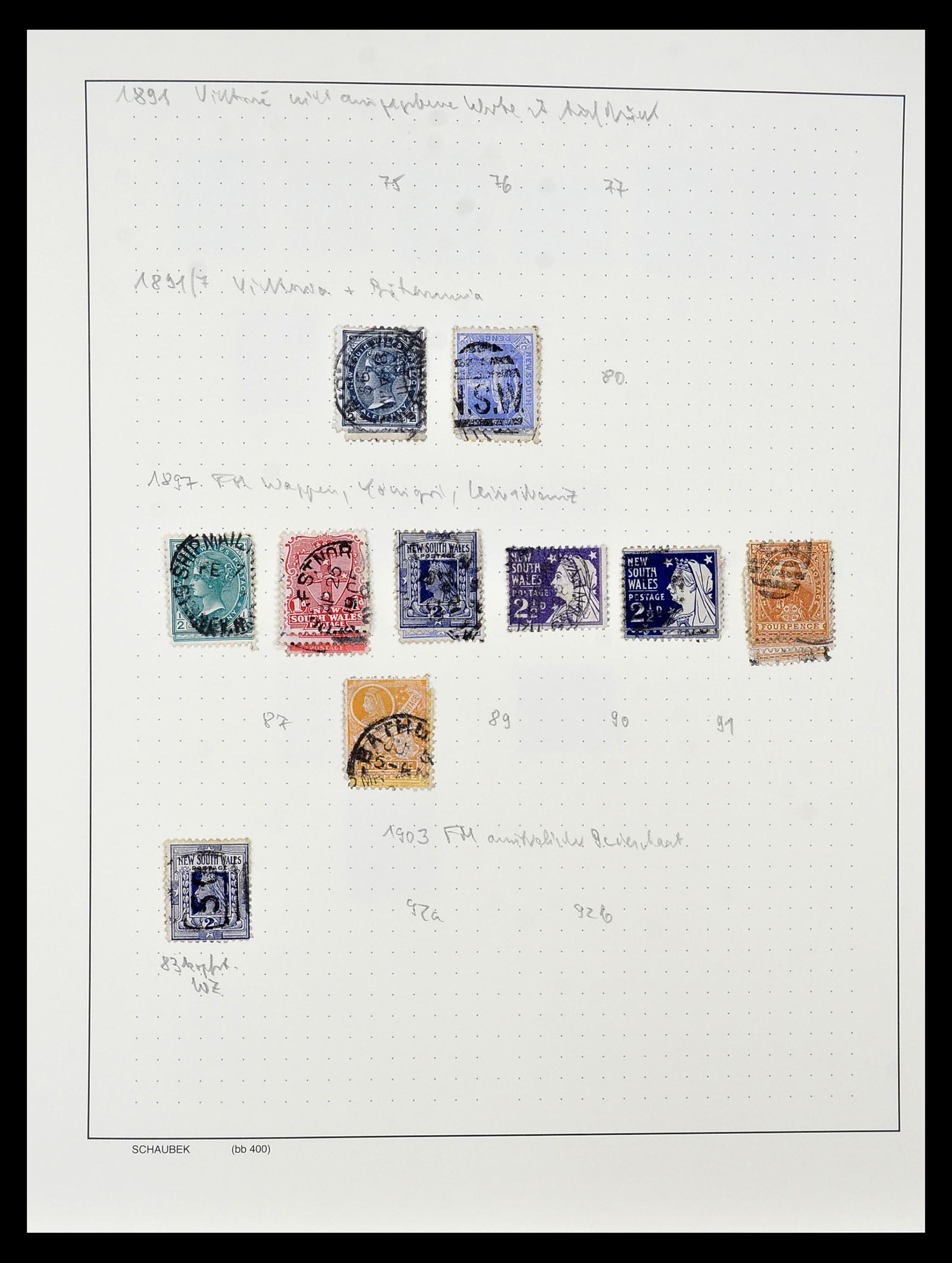 34808 007 - Stamp Collection 34808 Australia and States 1850-2003.