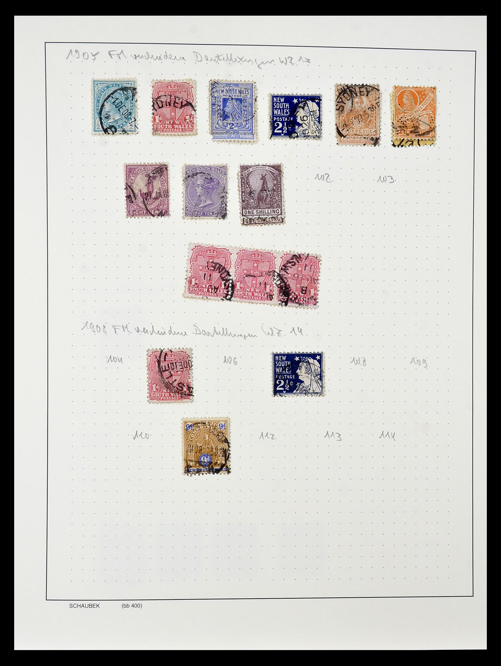 34808 008 - Stamp Collection 34808 Australia and States 1850-2003.