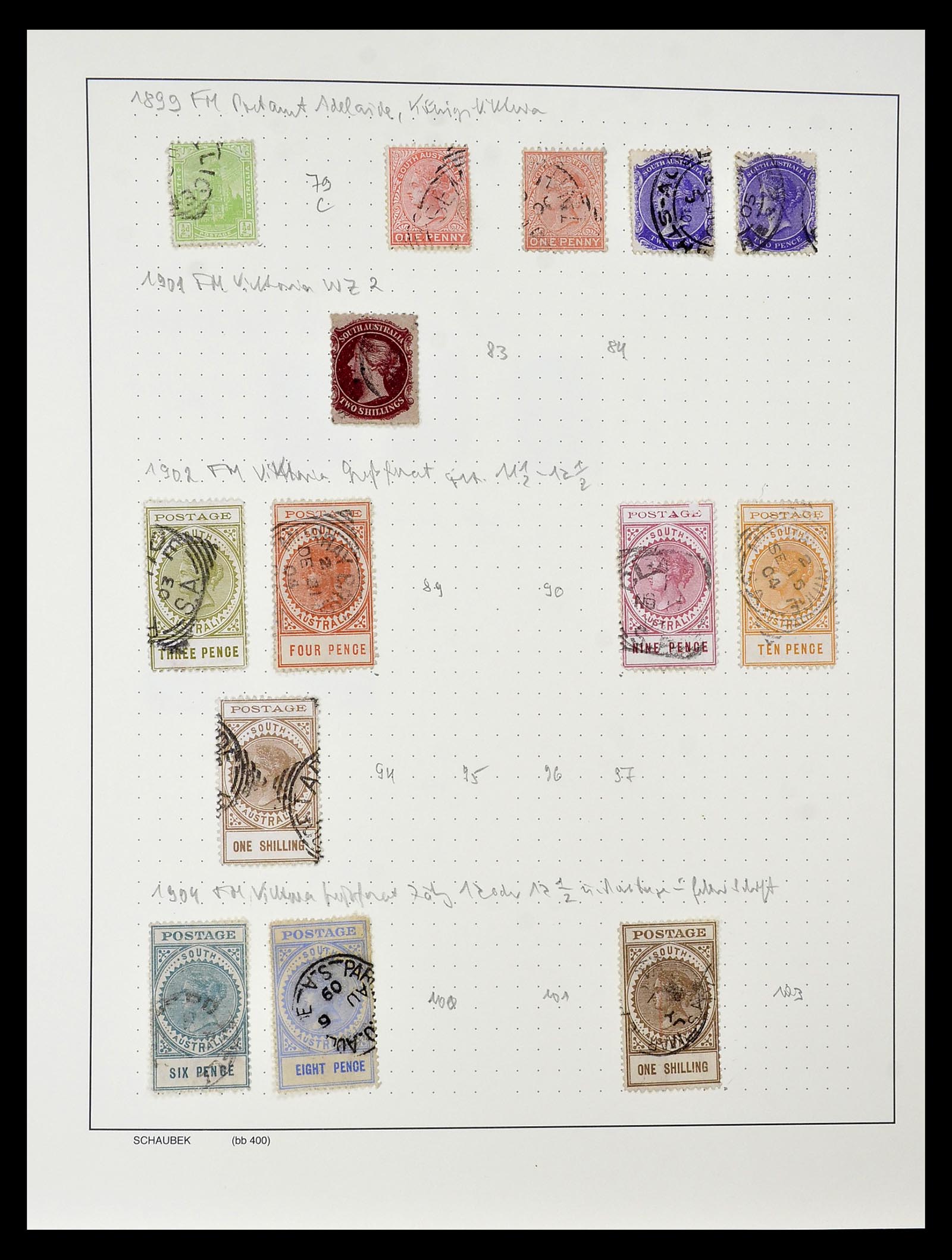 34808 024 - Stamp Collection 34808 Australia and States 1850-2003.