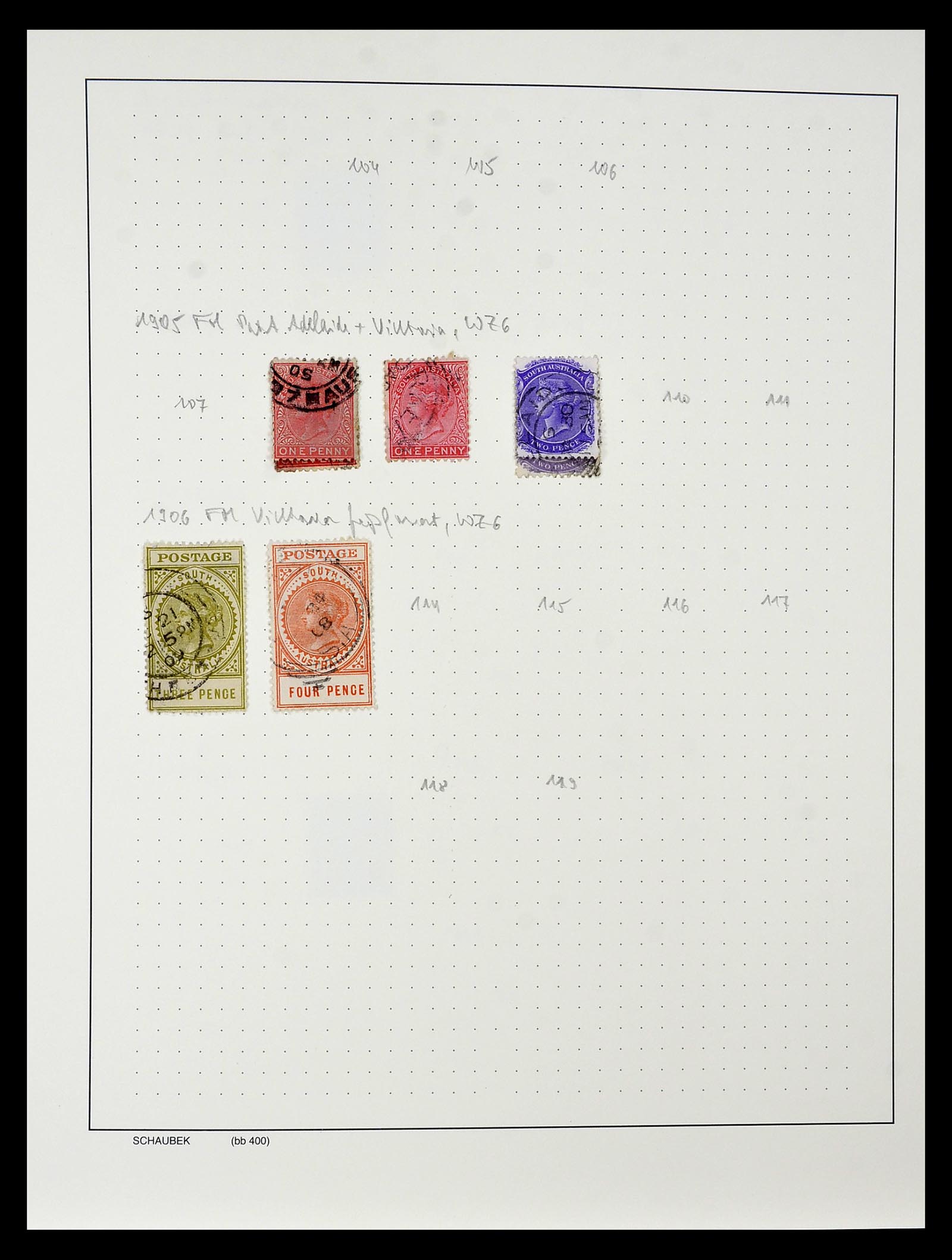 34808 025 - Stamp Collection 34808 Australia and States 1850-2003.