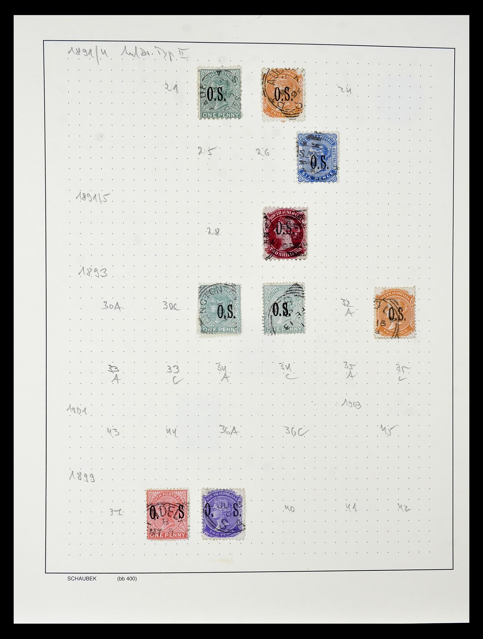 34808 027 - Stamp Collection 34808 Australia and States 1850-2003.