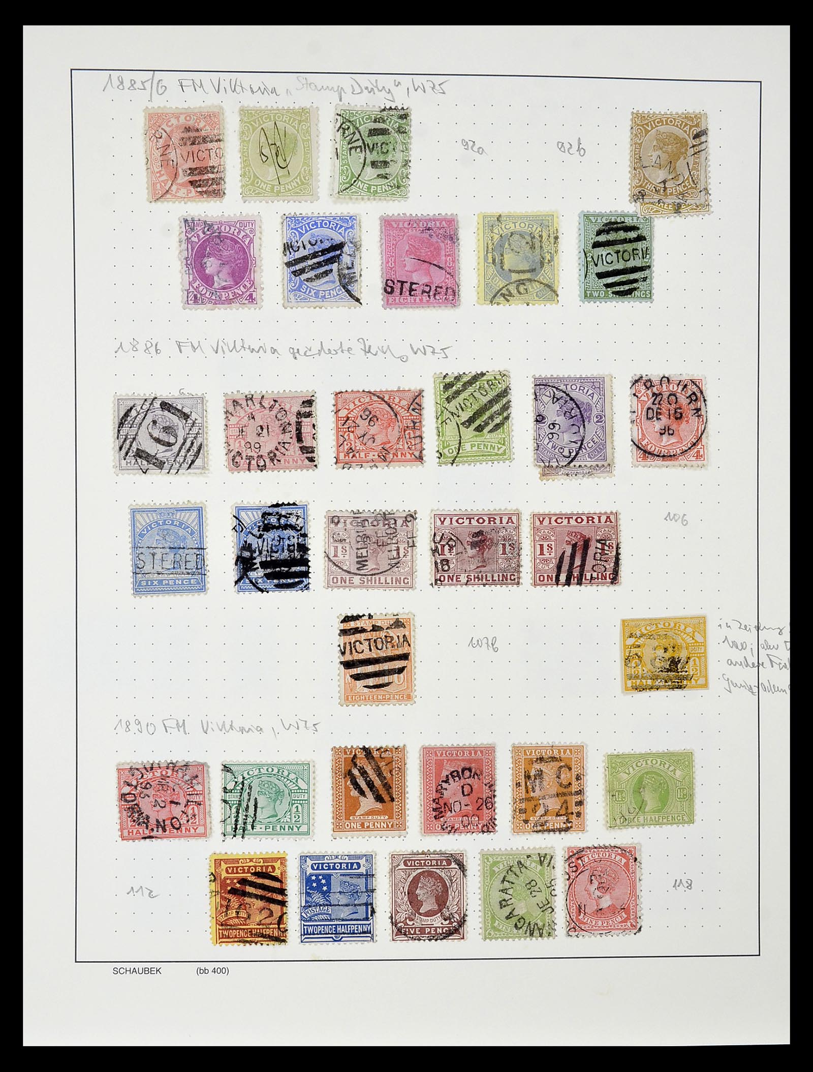 34808 041 - Stamp Collection 34808 Australia and States 1850-2003.