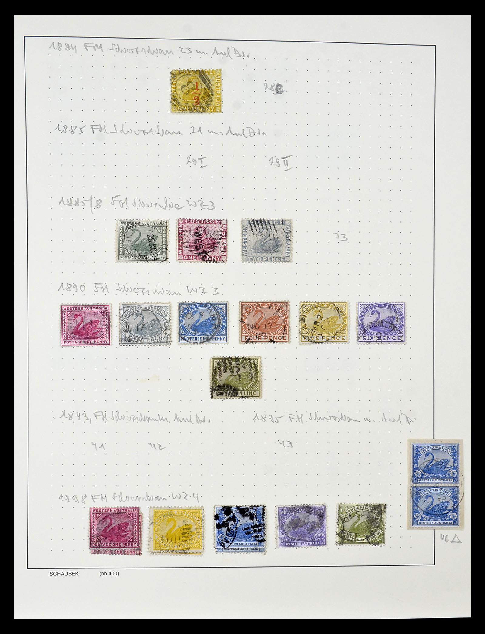 34808 050 - Stamp Collection 34808 Australia and States 1850-2003.