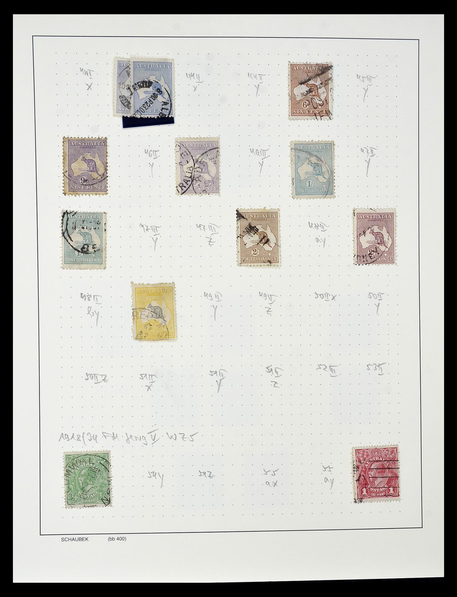 34808 056 - Stamp Collection 34808 Australia and States 1850-2003.