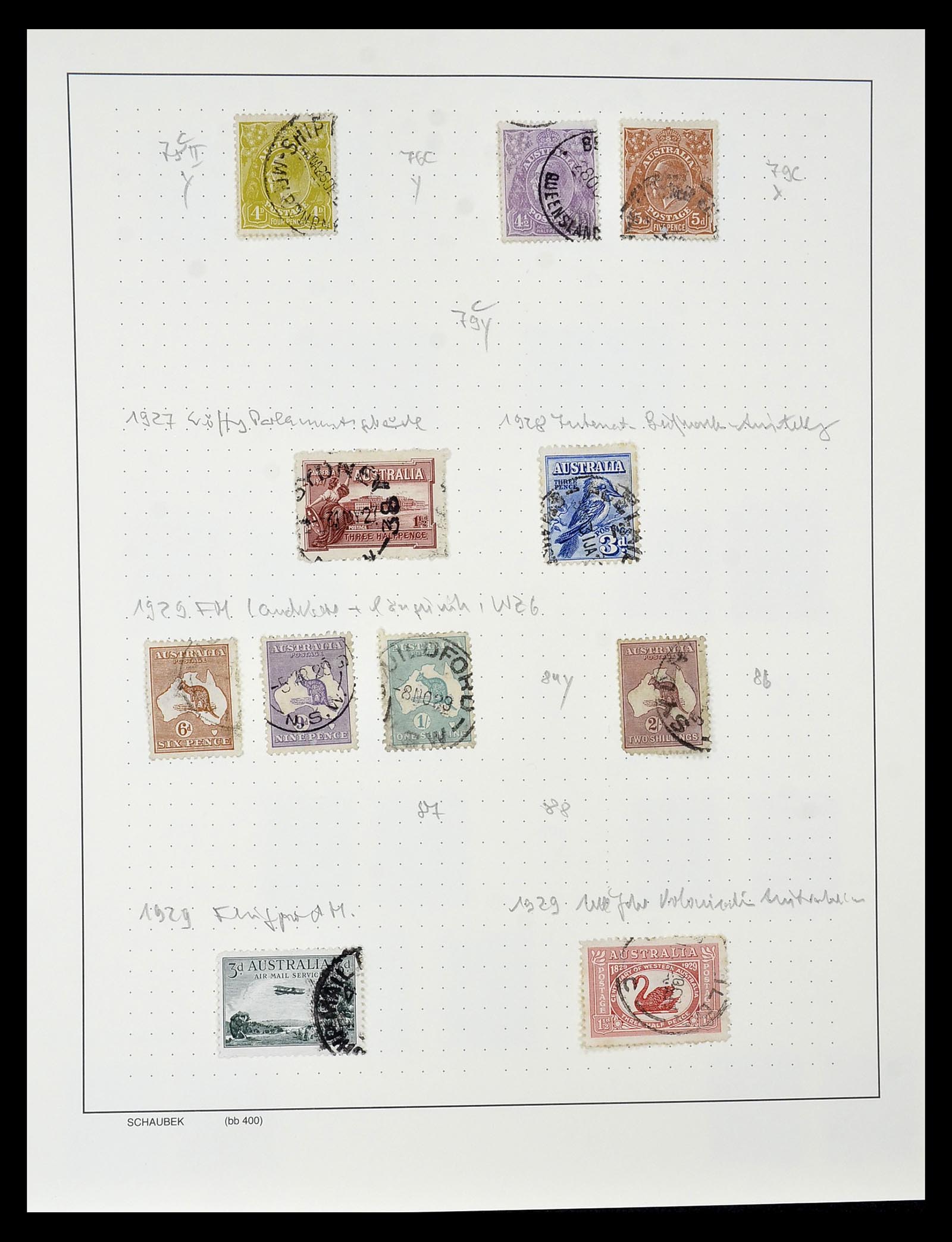 34808 059 - Stamp Collection 34808 Australia and States 1850-2003.